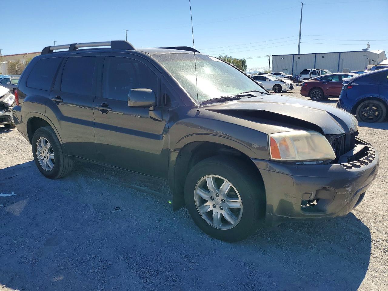 2010 Mitsubishi Endeavor Ls Black vin: 4A4JM2AS1AE016452