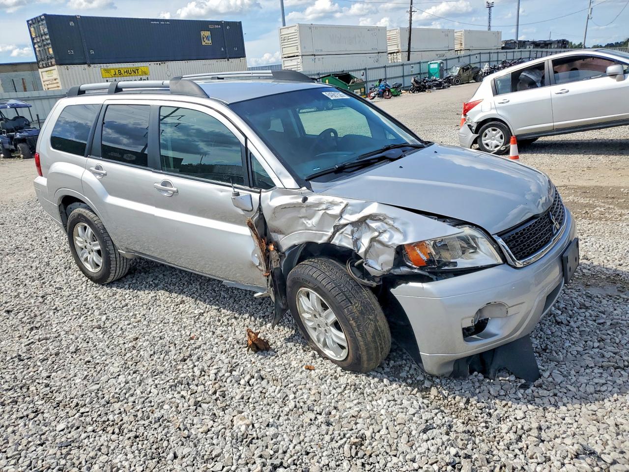2011 Mitsubishi Endeavor Ls Silver vin: 4A4JM2AS3BE036834