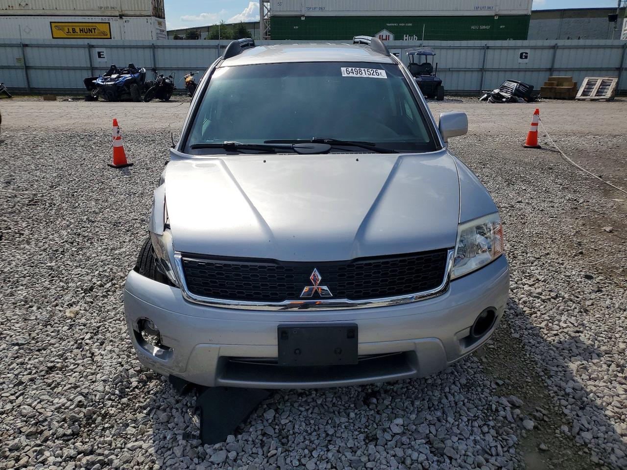 2011 Mitsubishi Endeavor Ls Silver vin: 4A4JM2AS3BE036834