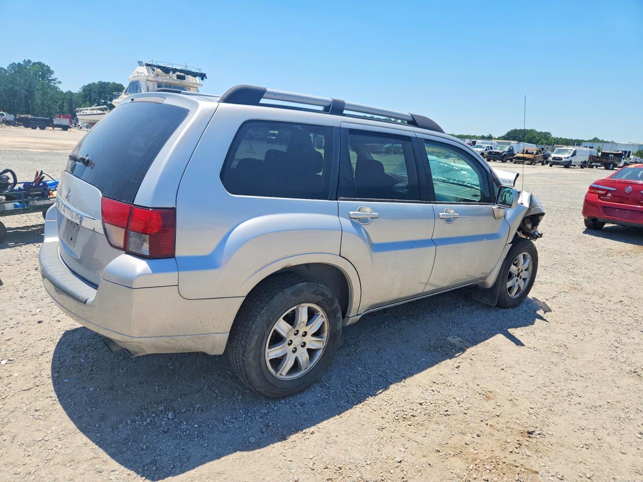 2011 Mitsubishi Endeavor Ls Silver vin: 4A4JM2ASXBE029153