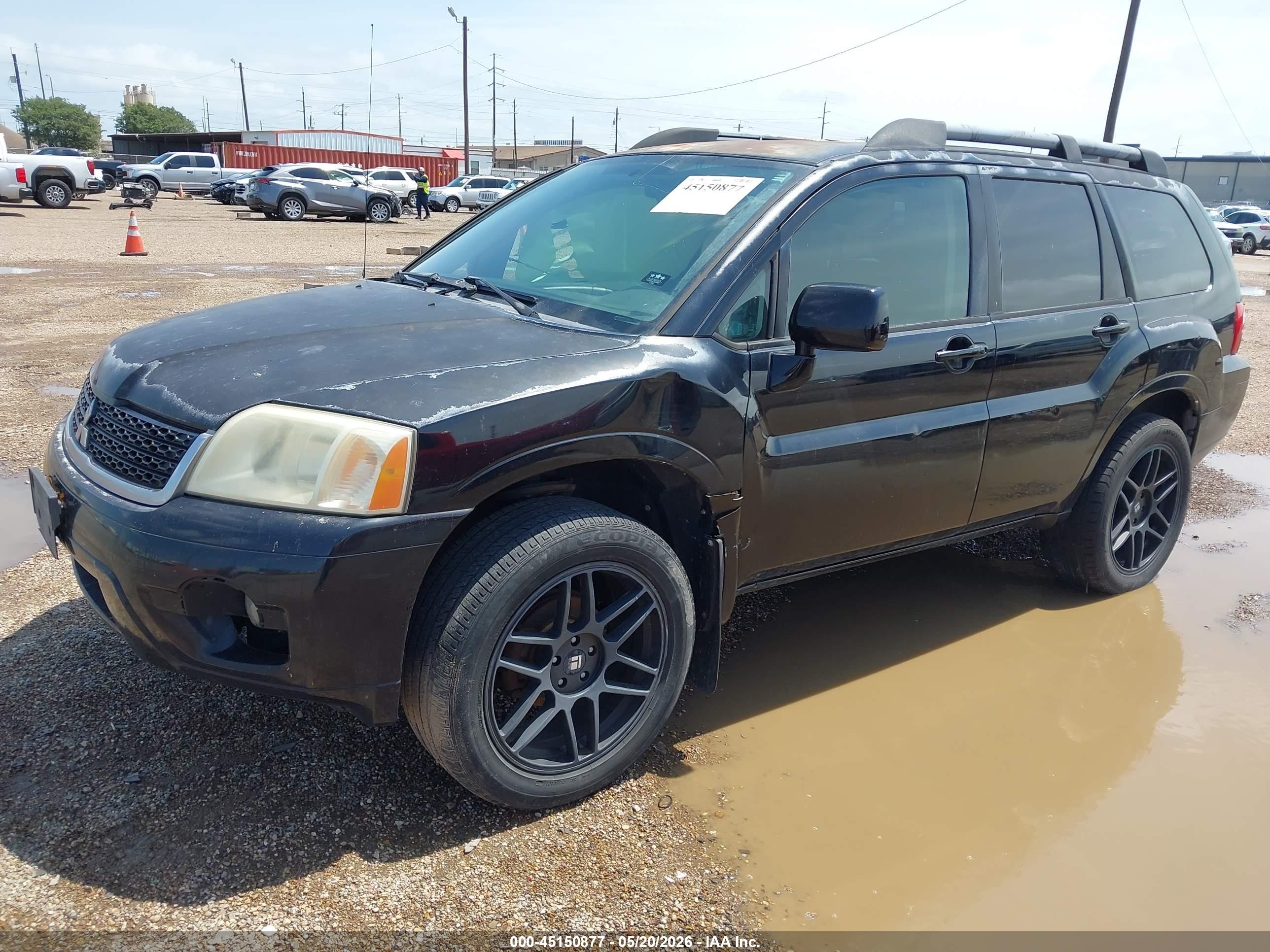 2010 Mitsubishi Endeavor Se Black vin: 4A4JM3AS9AE005592