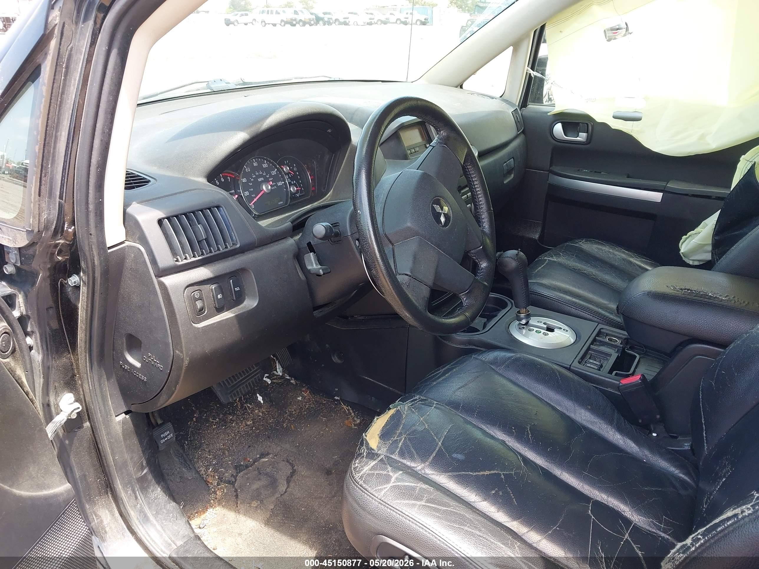 2010 Mitsubishi Endeavor Se Black vin: 4A4JM3AS9AE005592