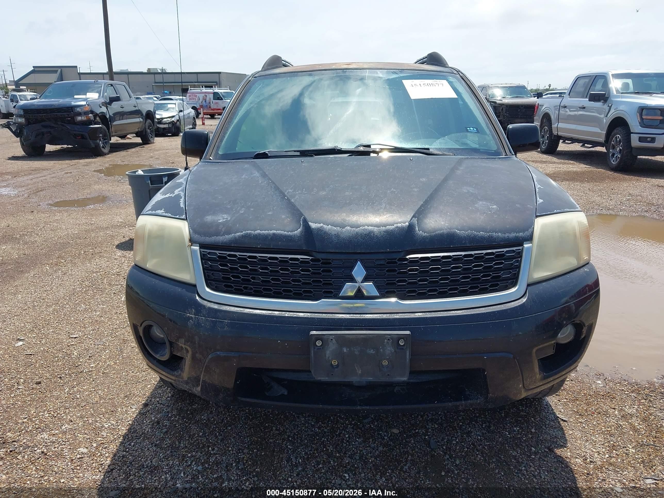 2010 Mitsubishi Endeavor Se Black vin: 4A4JM3AS9AE005592