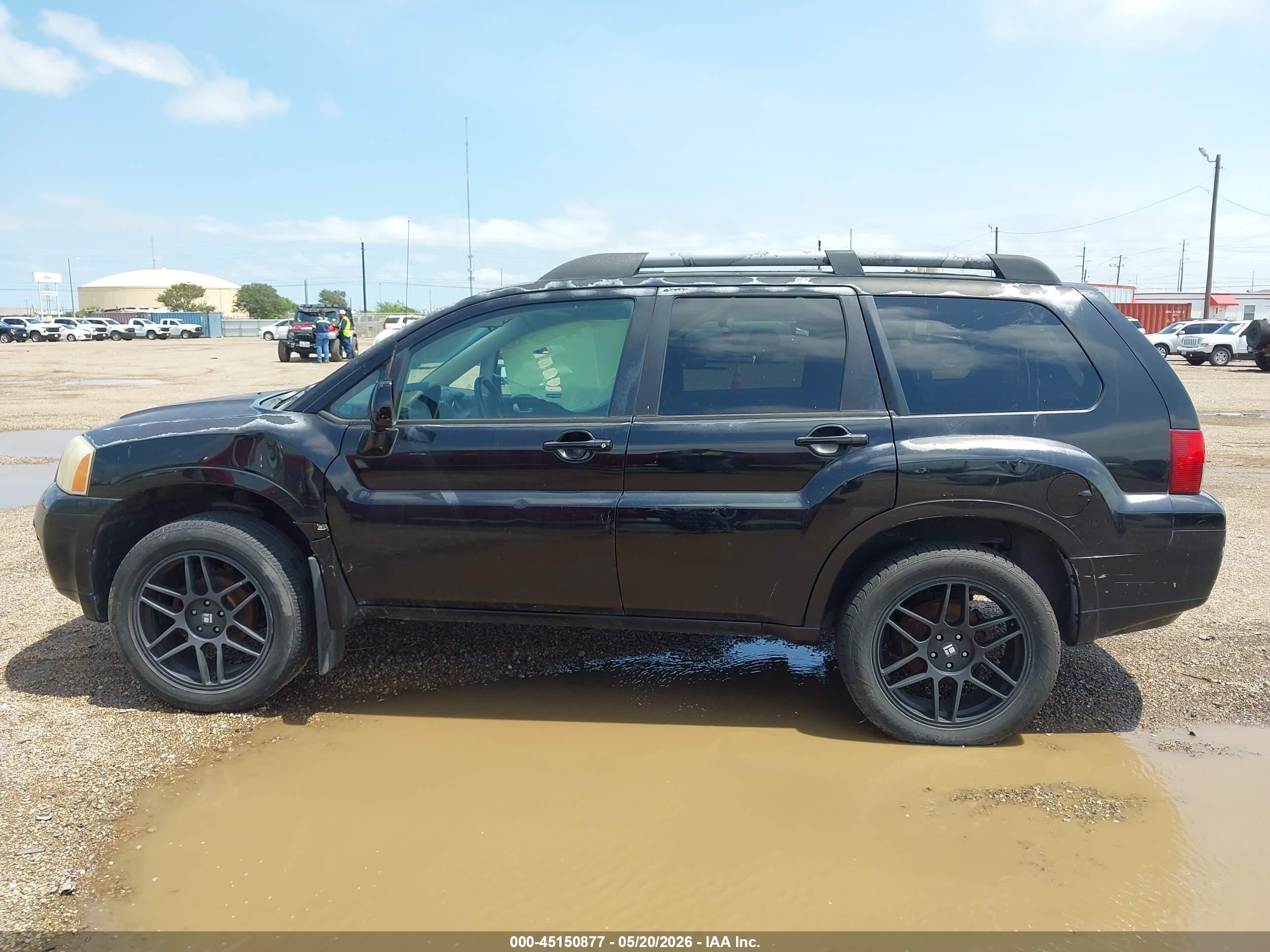 2010 Mitsubishi Endeavor Se Black vin: 4A4JM3AS9AE005592