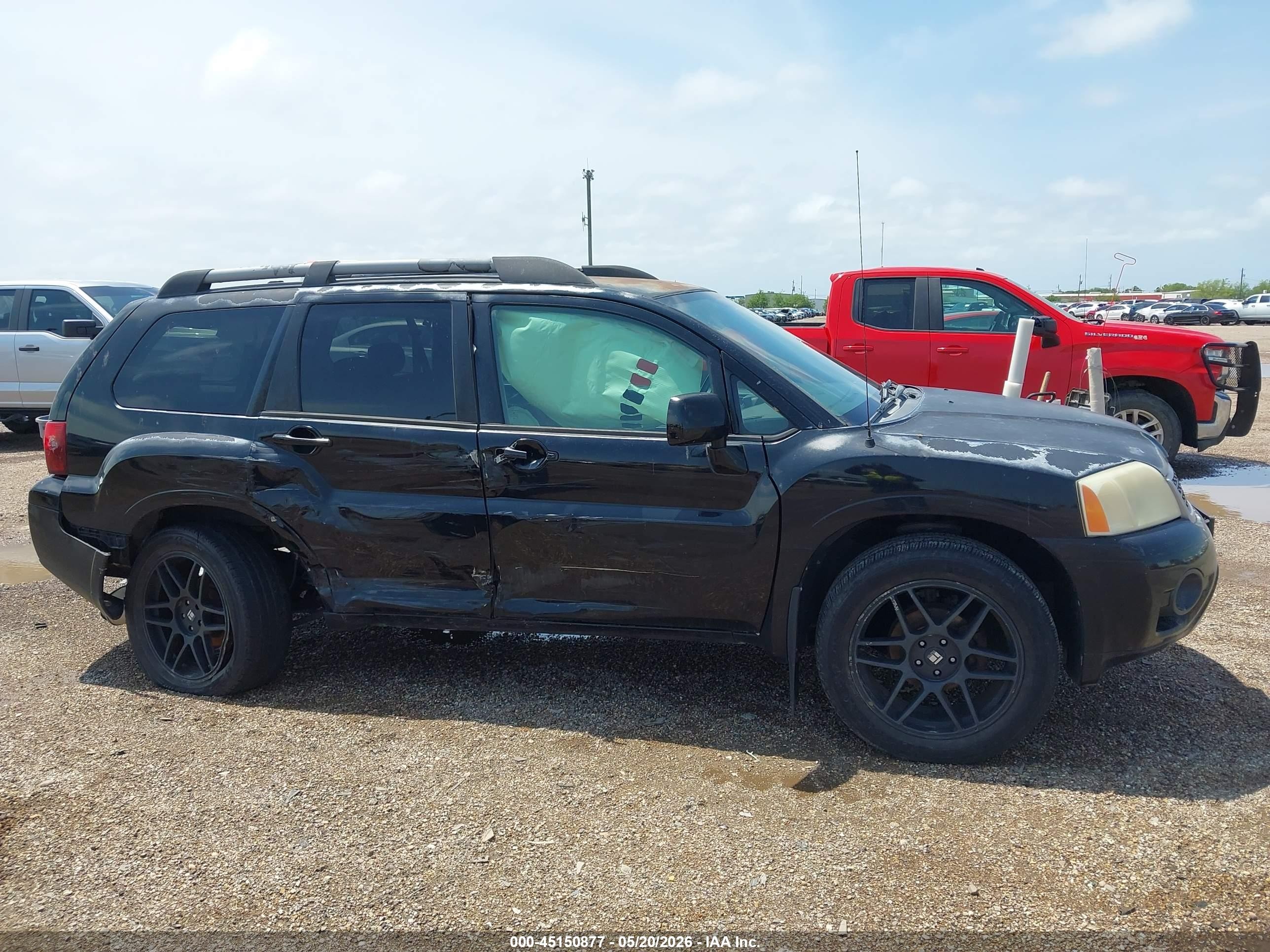 2010 Mitsubishi Endeavor Se Black vin: 4A4JM3AS9AE005592