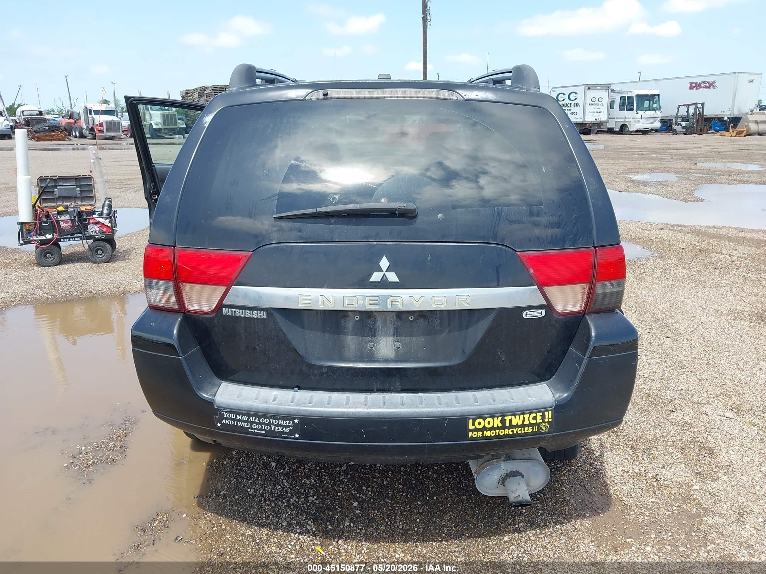 2010 Mitsubishi Endeavor Se Black vin: 4A4JM3AS9AE005592