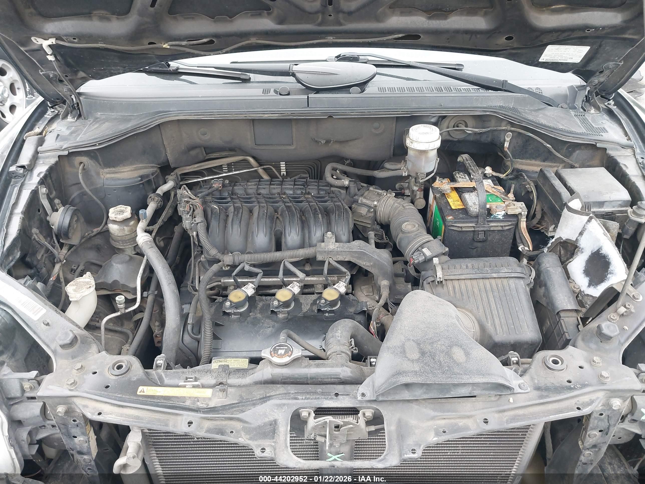 2011 Mitsubishi Endeavor   Black vin: 4A4JN2AS0BE025867