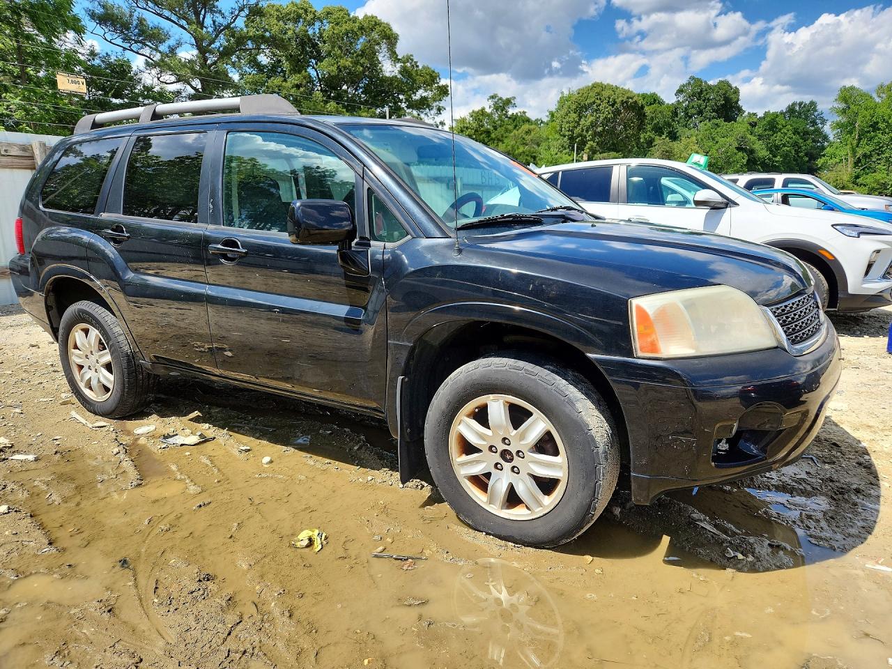 2011 Mitsubishi Endeavor Ls Черный vin: 4A4JN2AS4BE033163
