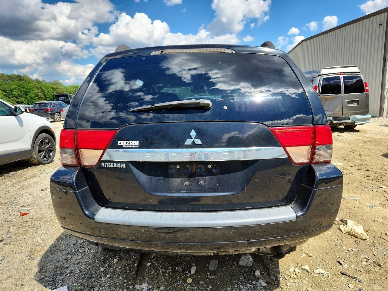 2011 Mitsubishi Endeavor Ls Черный vin: 4A4JN2AS4BE033163