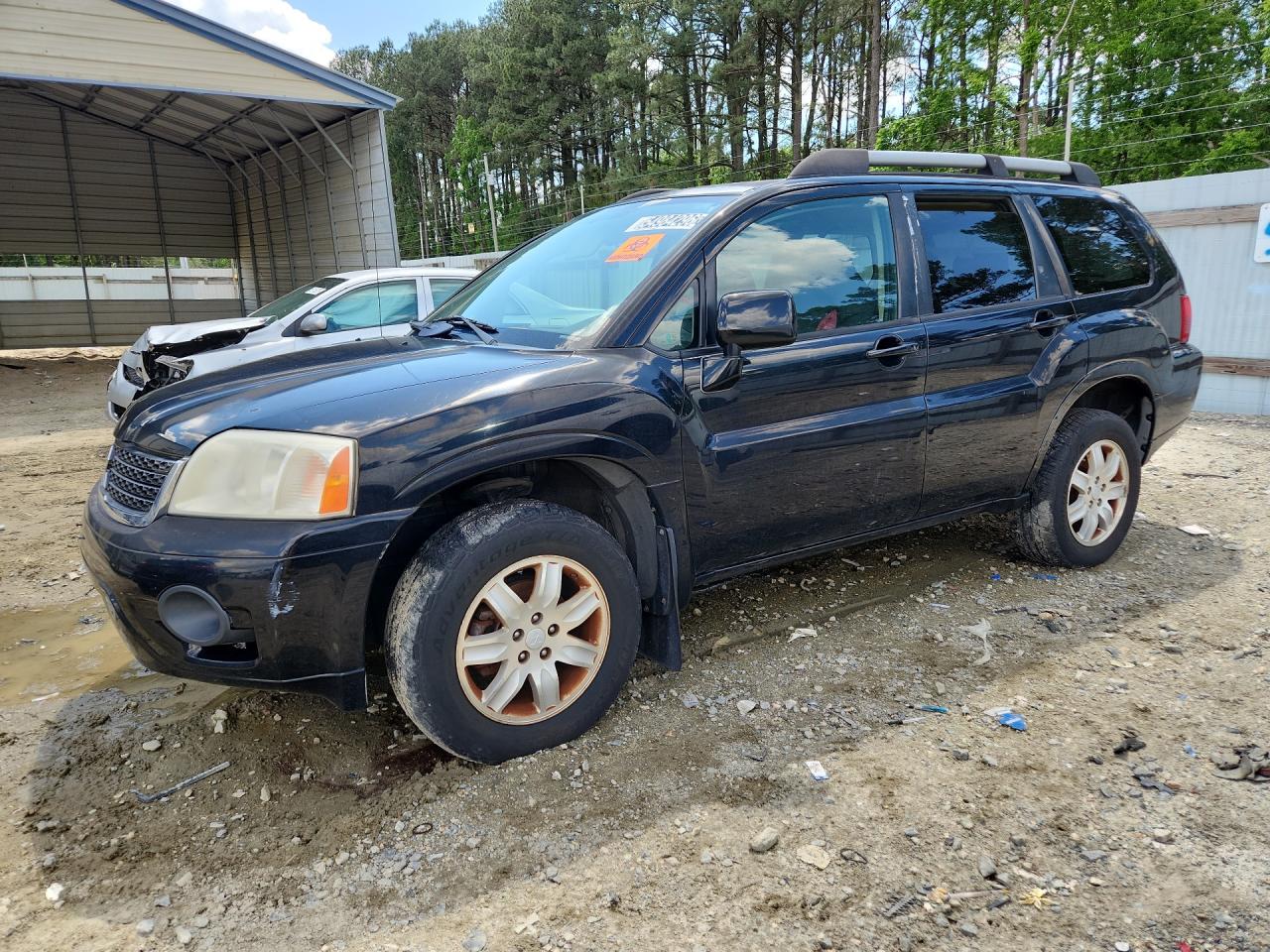 2011 Mitsubishi Endeavor Ls Черный vin: 4A4JN2AS4BE033163 Damage: Front Bumper, Heavy Scratch, > 12 Inches