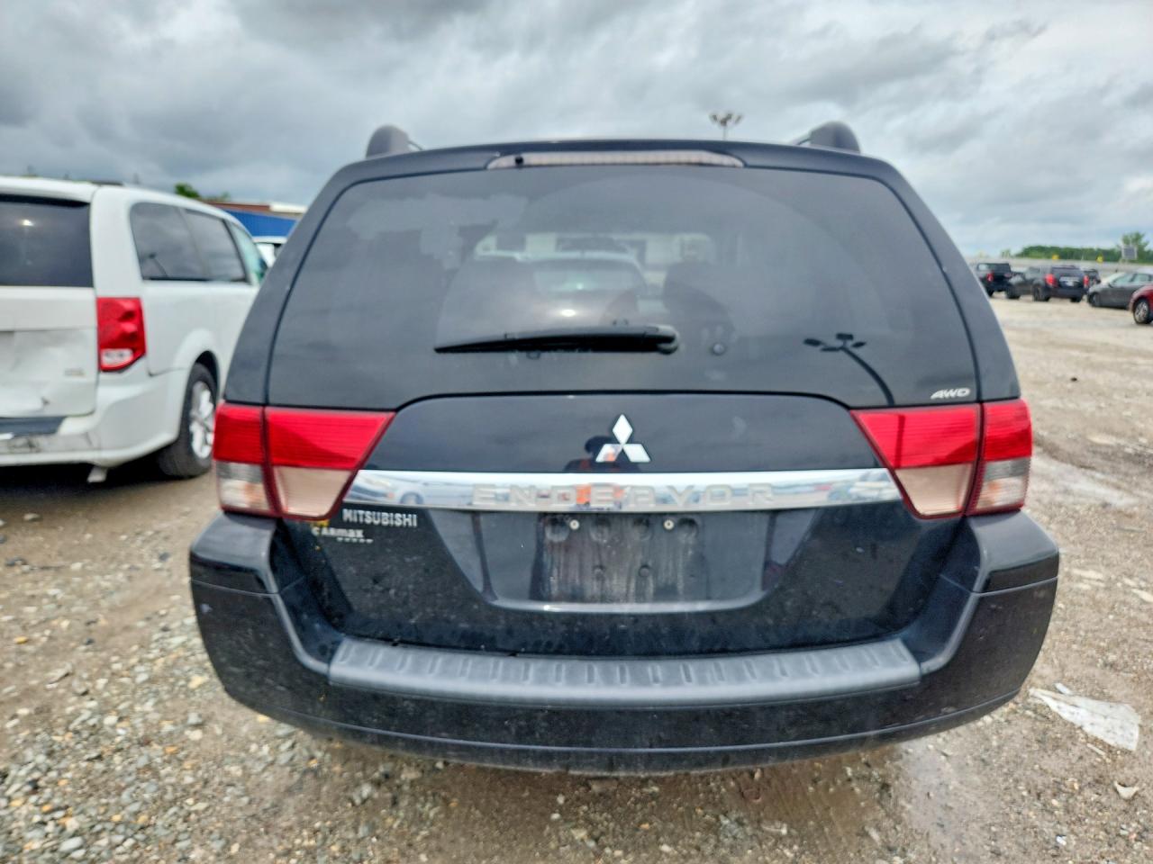 2011 Mitsubishi Endeavor Ls Black vin: 4A4JN2AS5BE027307