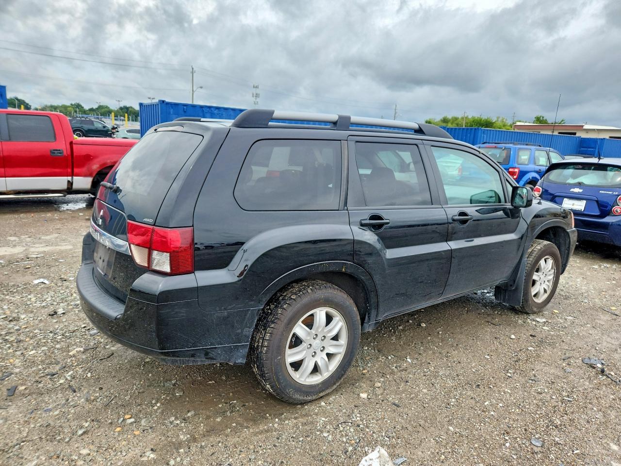 2011 Mitsubishi Endeavor Ls Black vin: 4A4JN2AS5BE027307