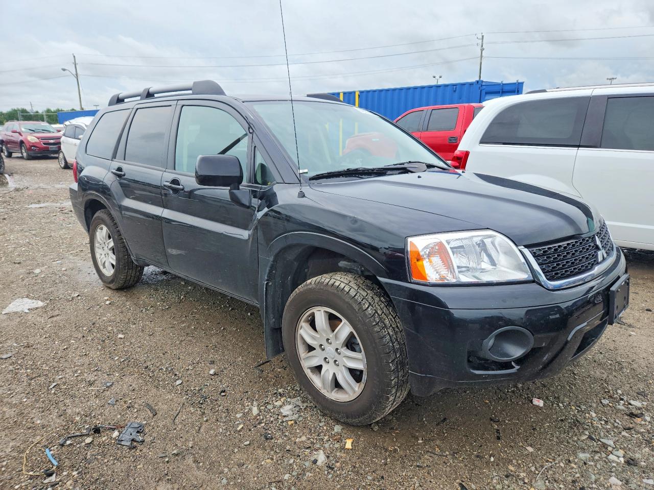 2011 Mitsubishi Endeavor Ls Black vin: 4A4JN2AS5BE027307
