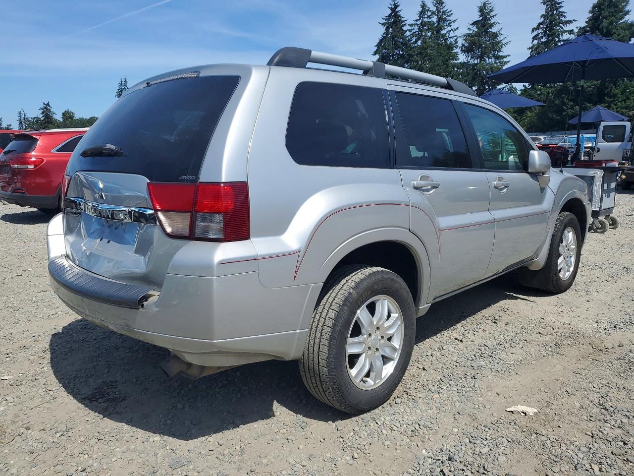 2011 Mitsubishi Endeavor Ls Silver vin: 4A4JN2AS7BE027082