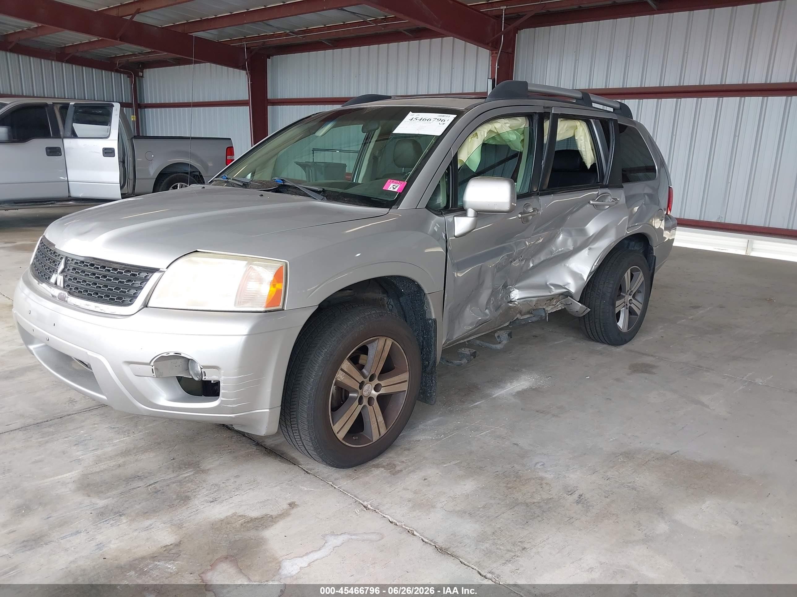 2010 Mitsubishi Endeavor Se Silver vin: 4A4JN3AS0AE012119