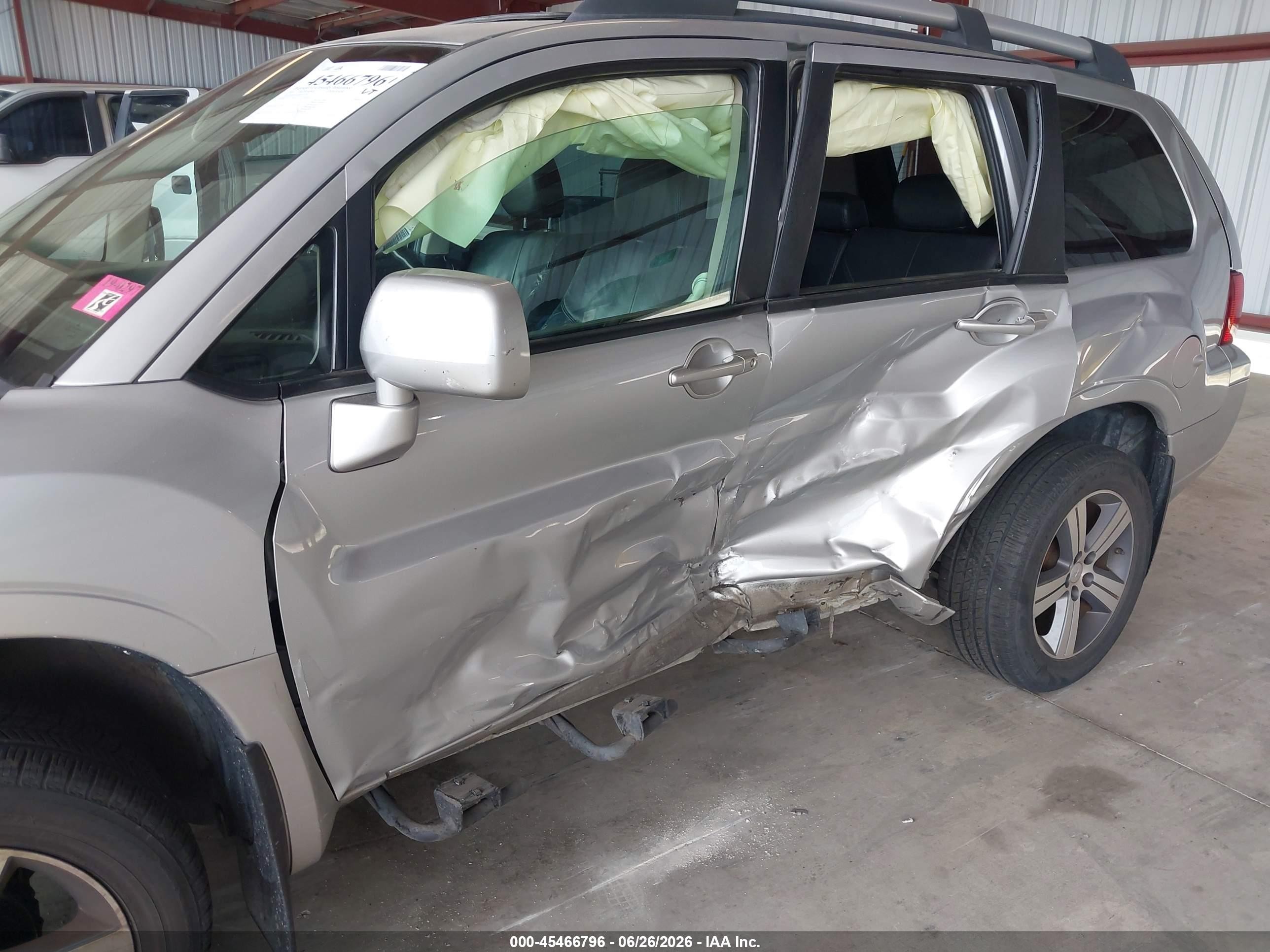 2010 Mitsubishi Endeavor Se Silver vin: 4A4JN3AS0AE012119