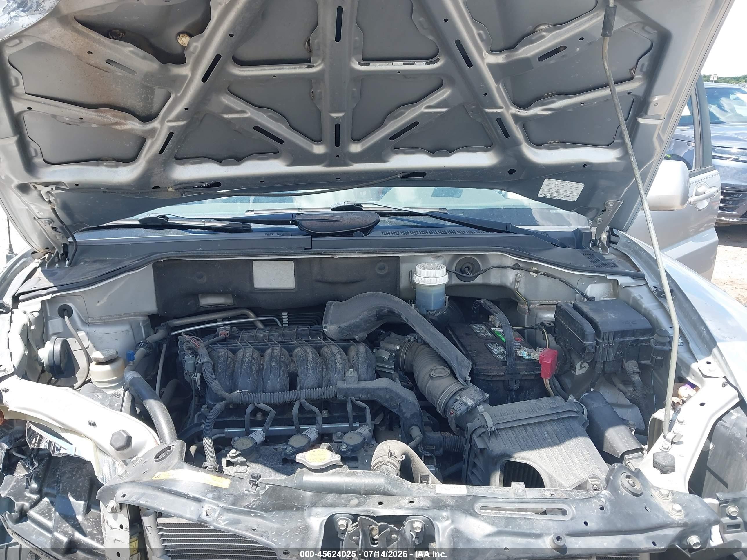 2010 Mitsubishi Endeavor Se Silver vin: 4A4JN3AS0AE017952