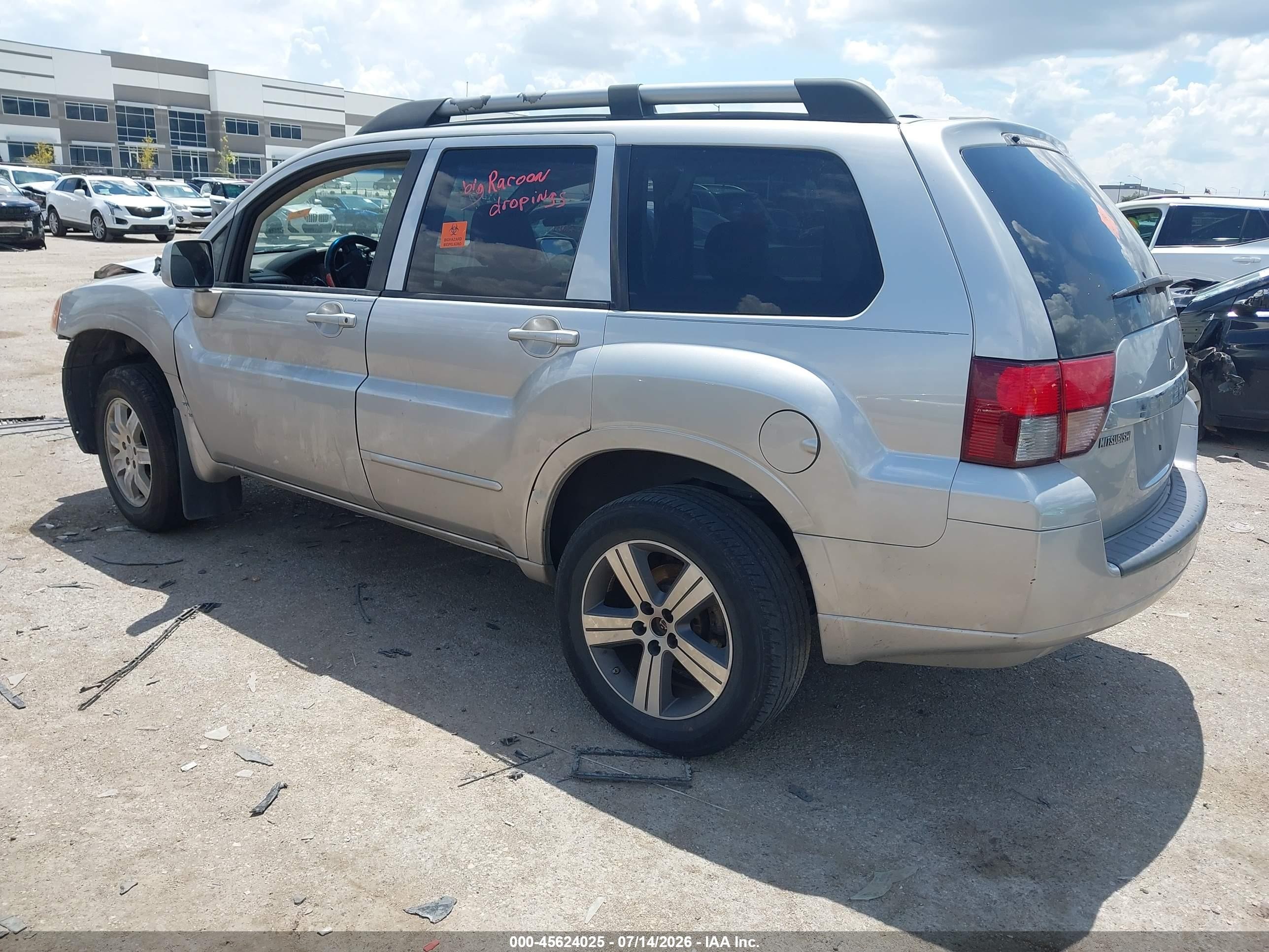 2010 Mitsubishi Endeavor Se Silver vin: 4A4JN3AS0AE017952