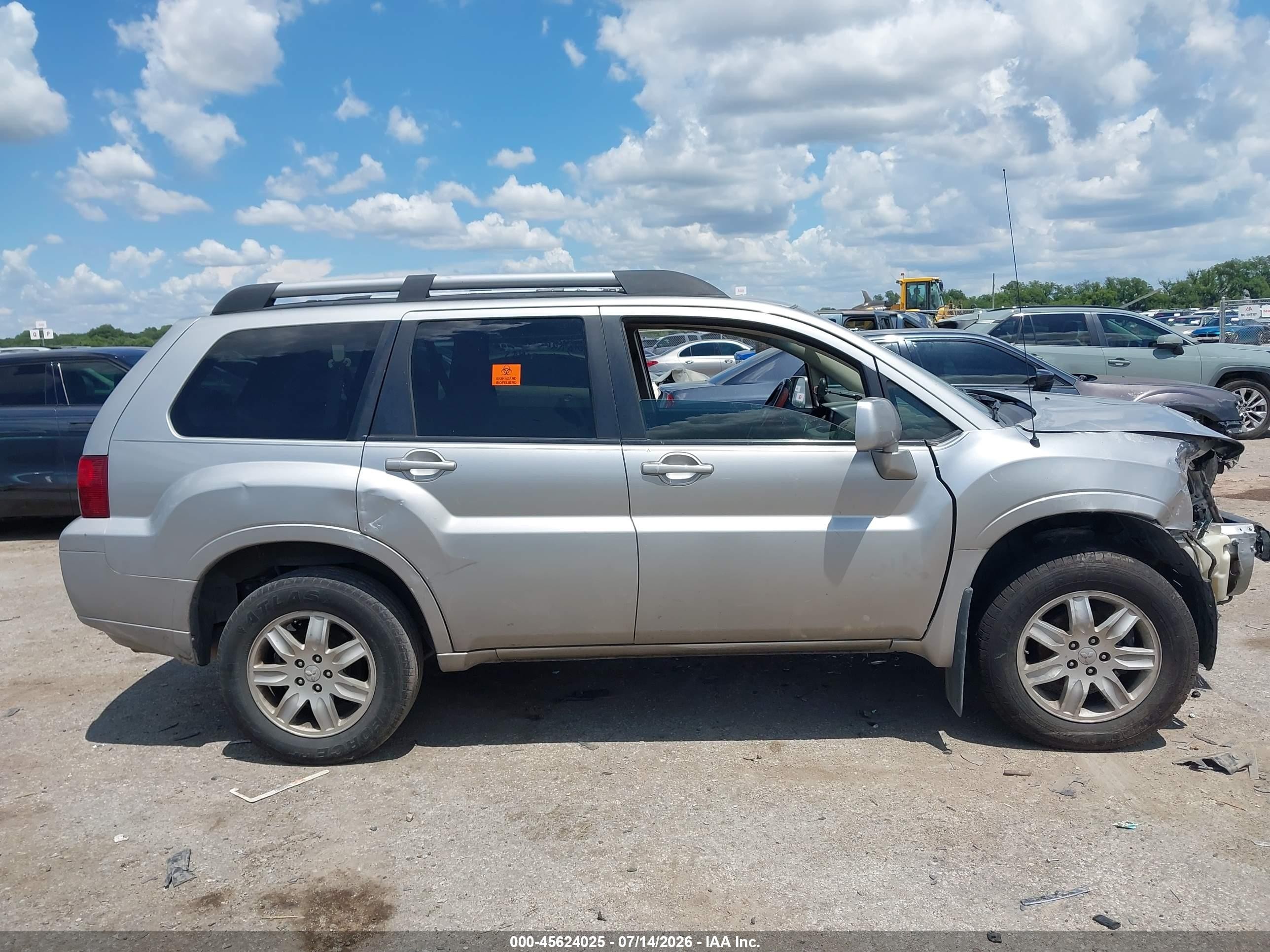 2010 Mitsubishi Endeavor Se Silver vin: 4A4JN3AS0AE017952