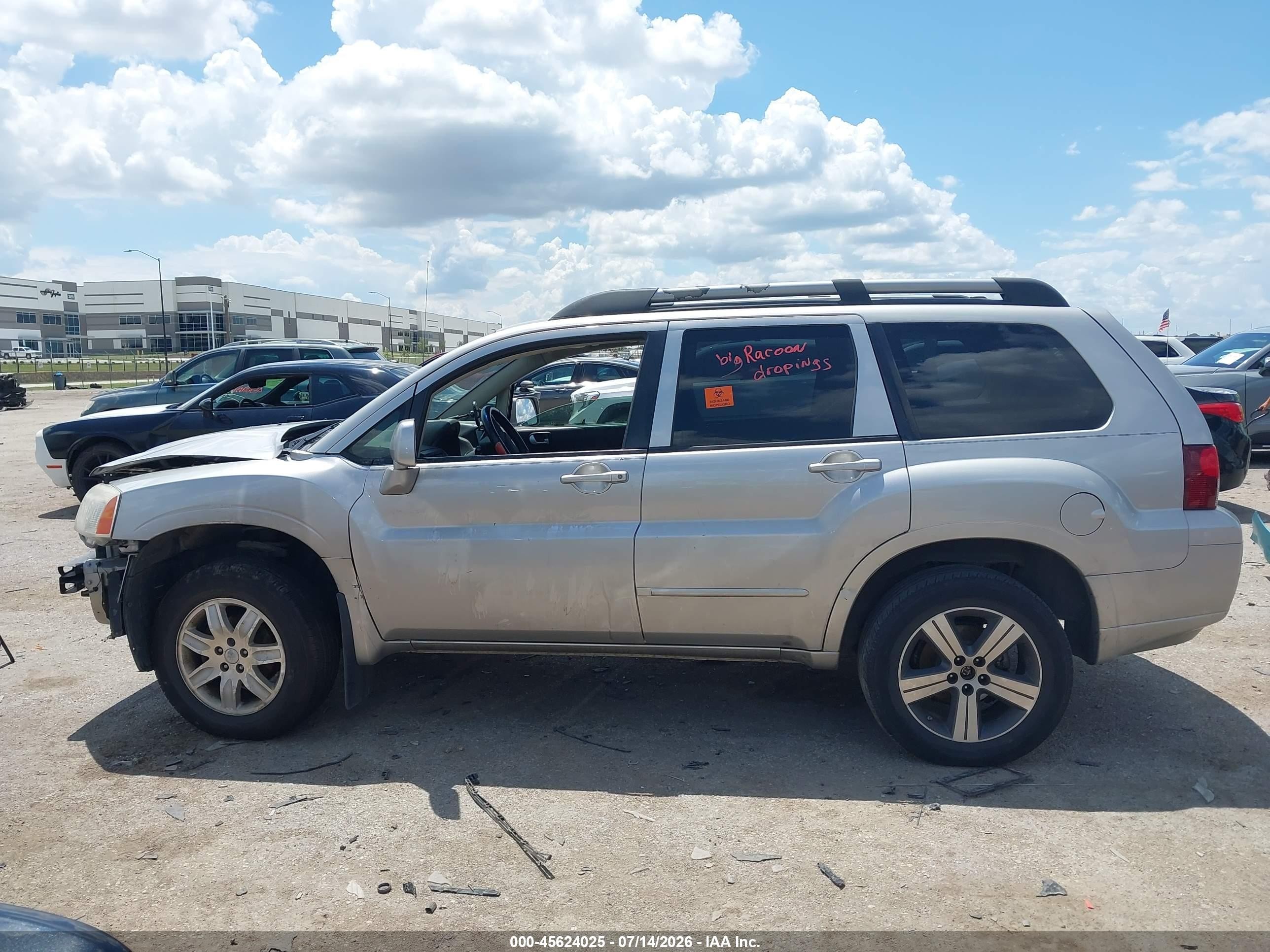 2010 Mitsubishi Endeavor Se Silver vin: 4A4JN3AS0AE017952