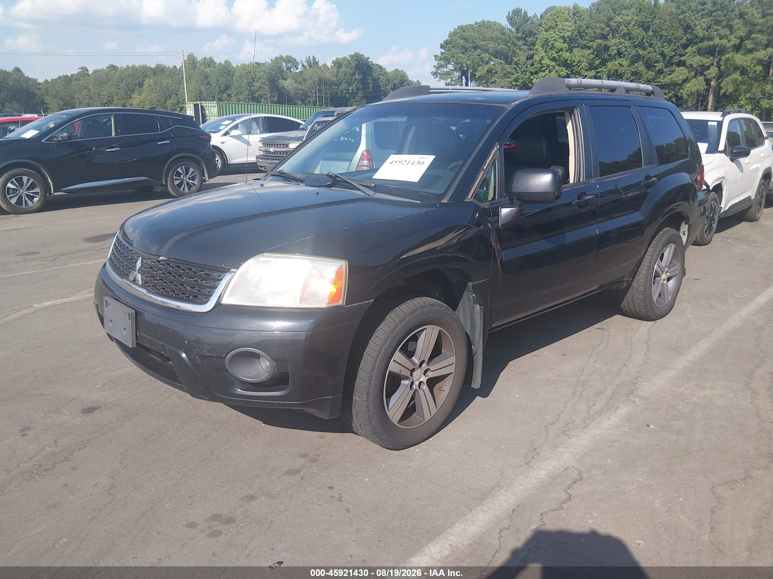 2011 Mitsubishi Endeavor Se Black vin: 4A4JN3AS0BE036972