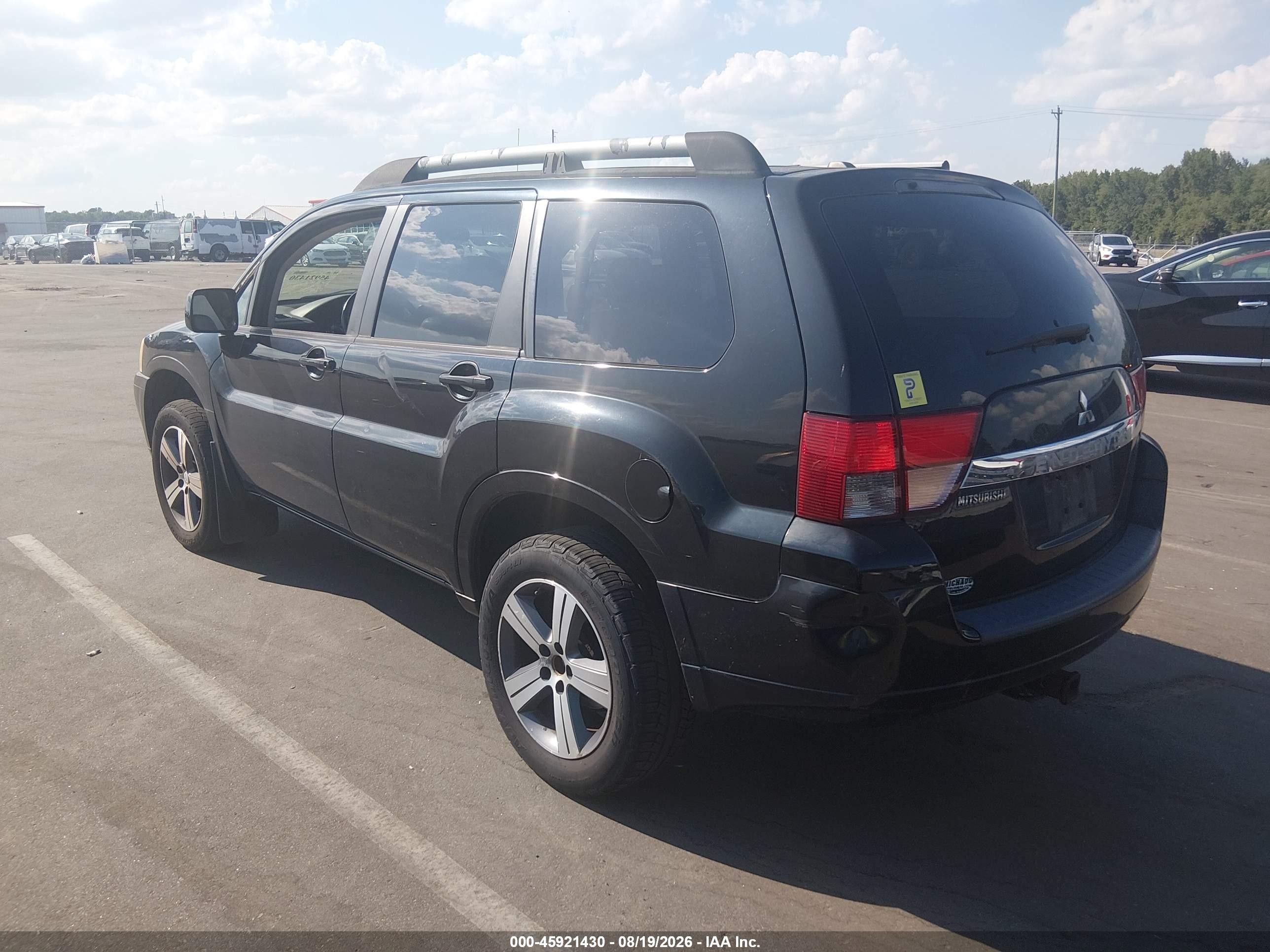 2011 Mitsubishi Endeavor Se Black vin: 4A4JN3AS0BE036972