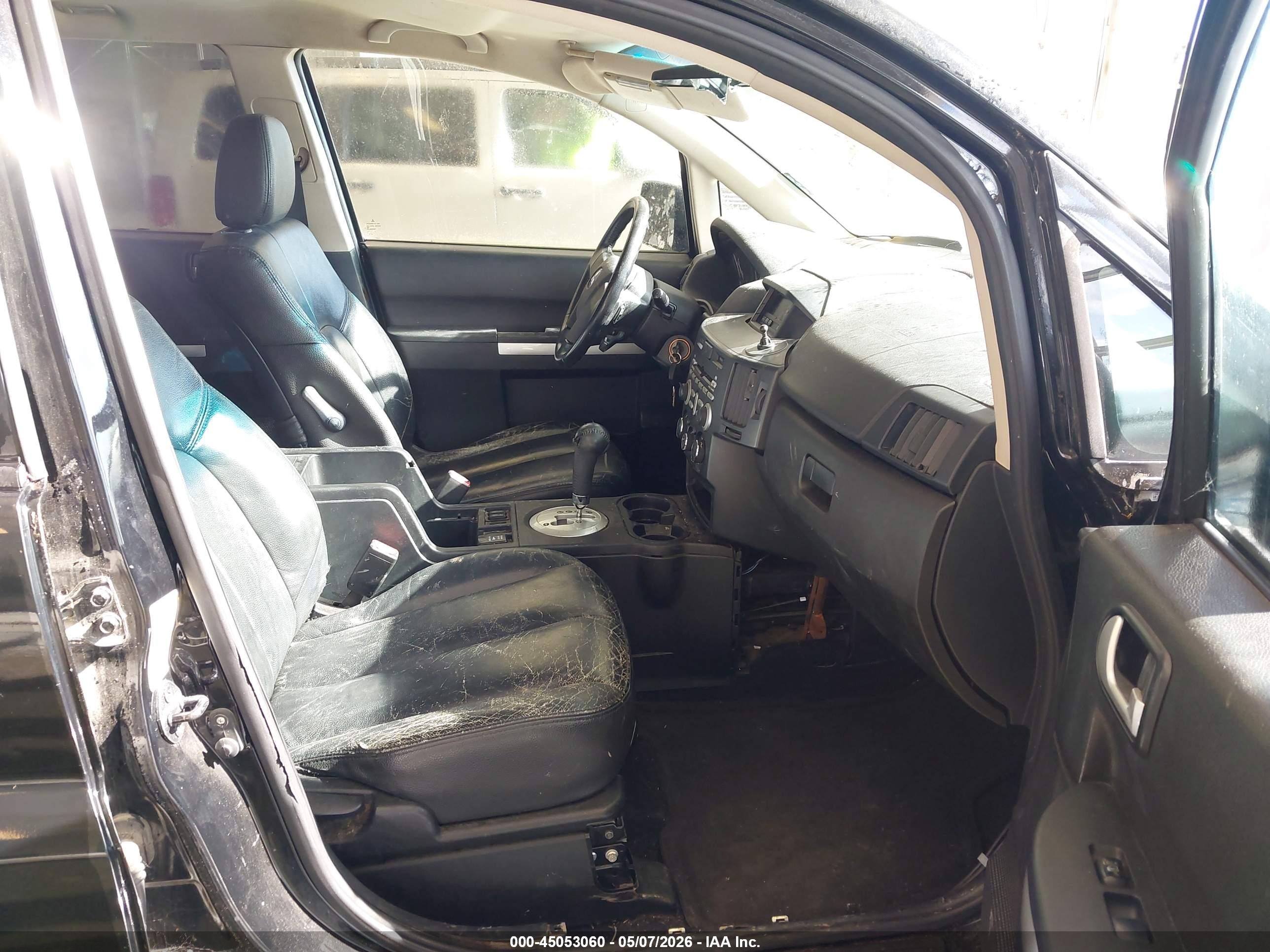 2010 Mitsubishi Endeavor Se Черный vin: 4A4JN3AS7AE008634