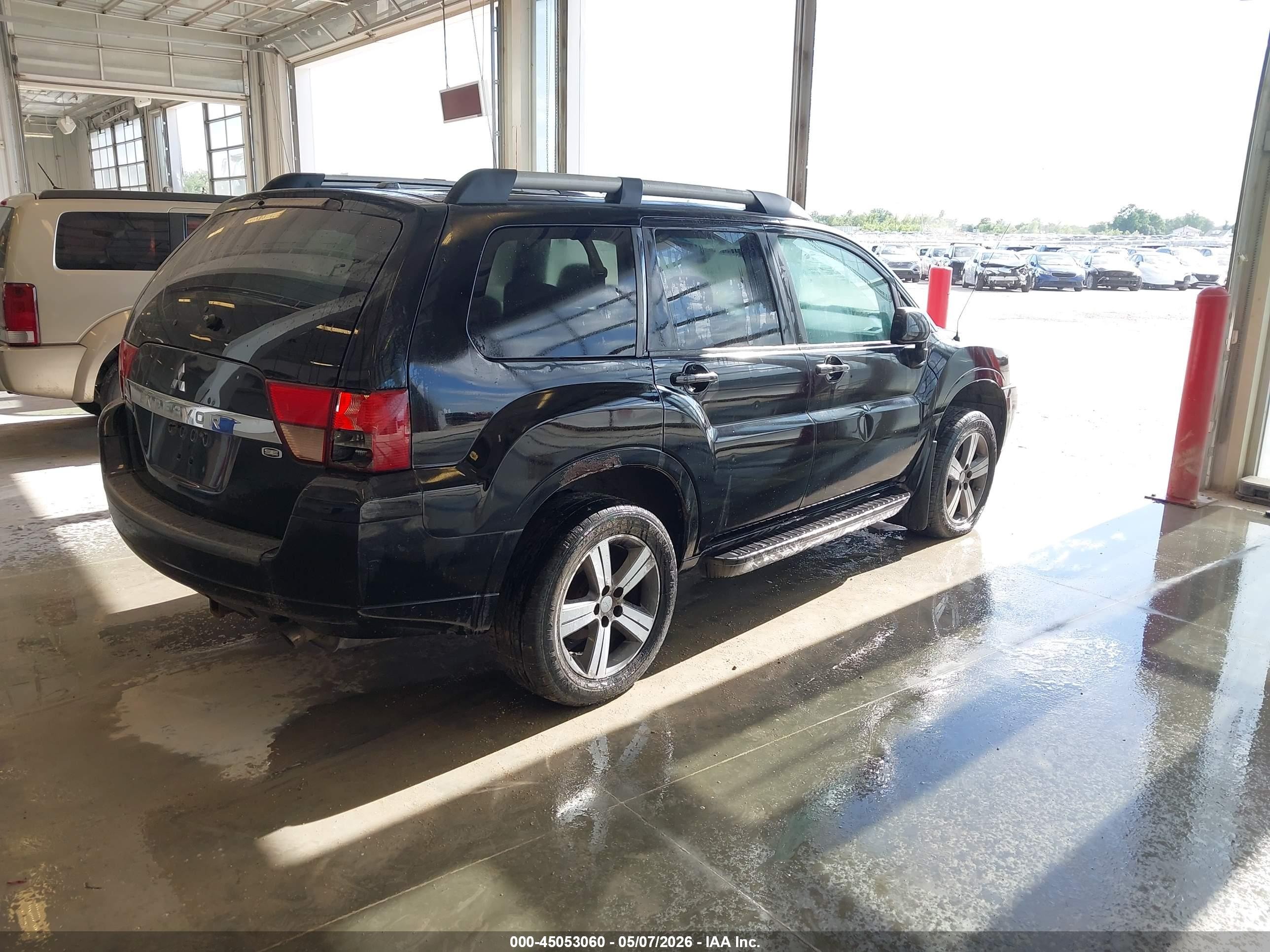 2010 Mitsubishi Endeavor Se Черный vin: 4A4JN3AS7AE008634