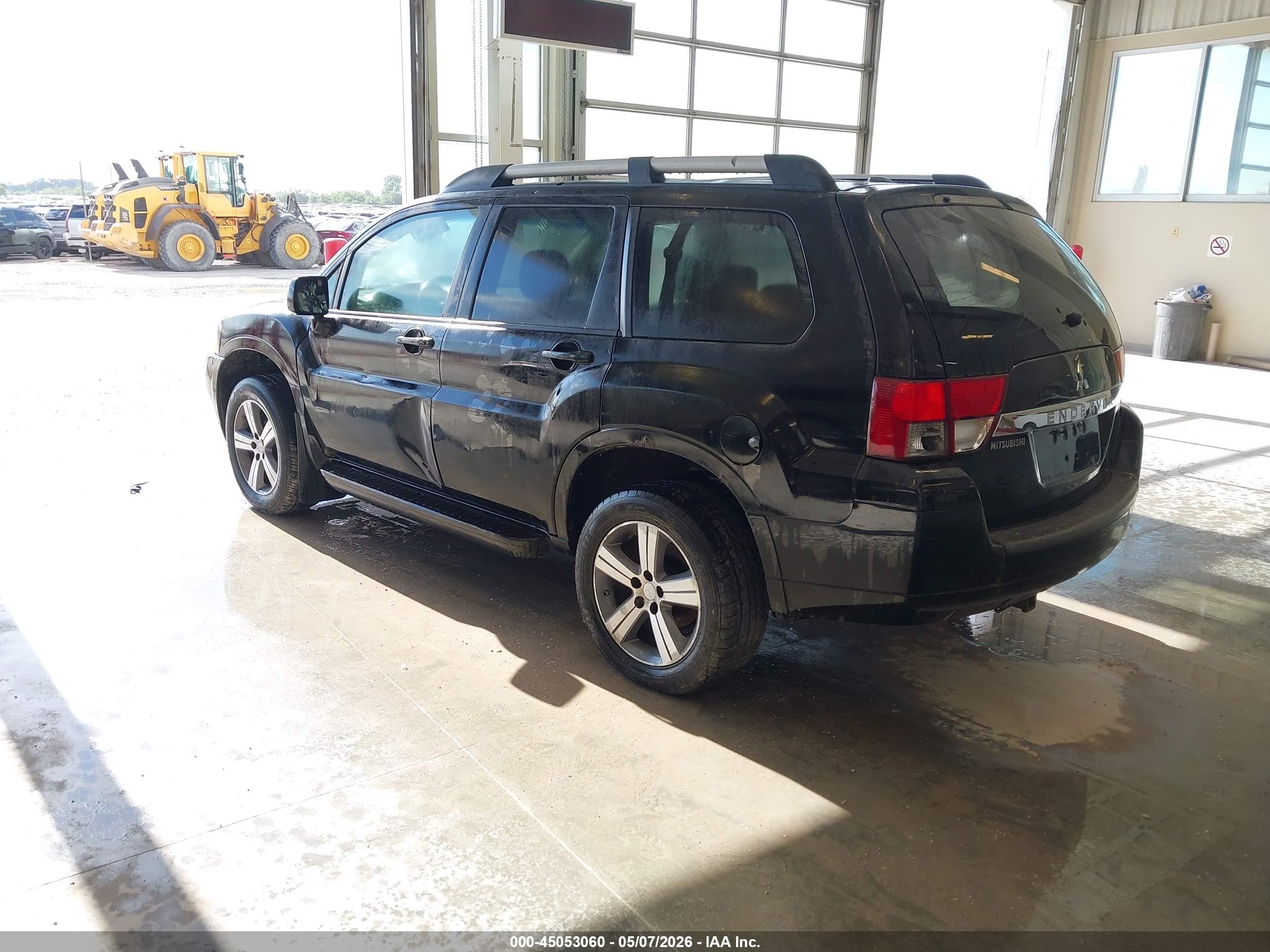 2010 Mitsubishi Endeavor Se Черный vin: 4A4JN3AS7AE008634
