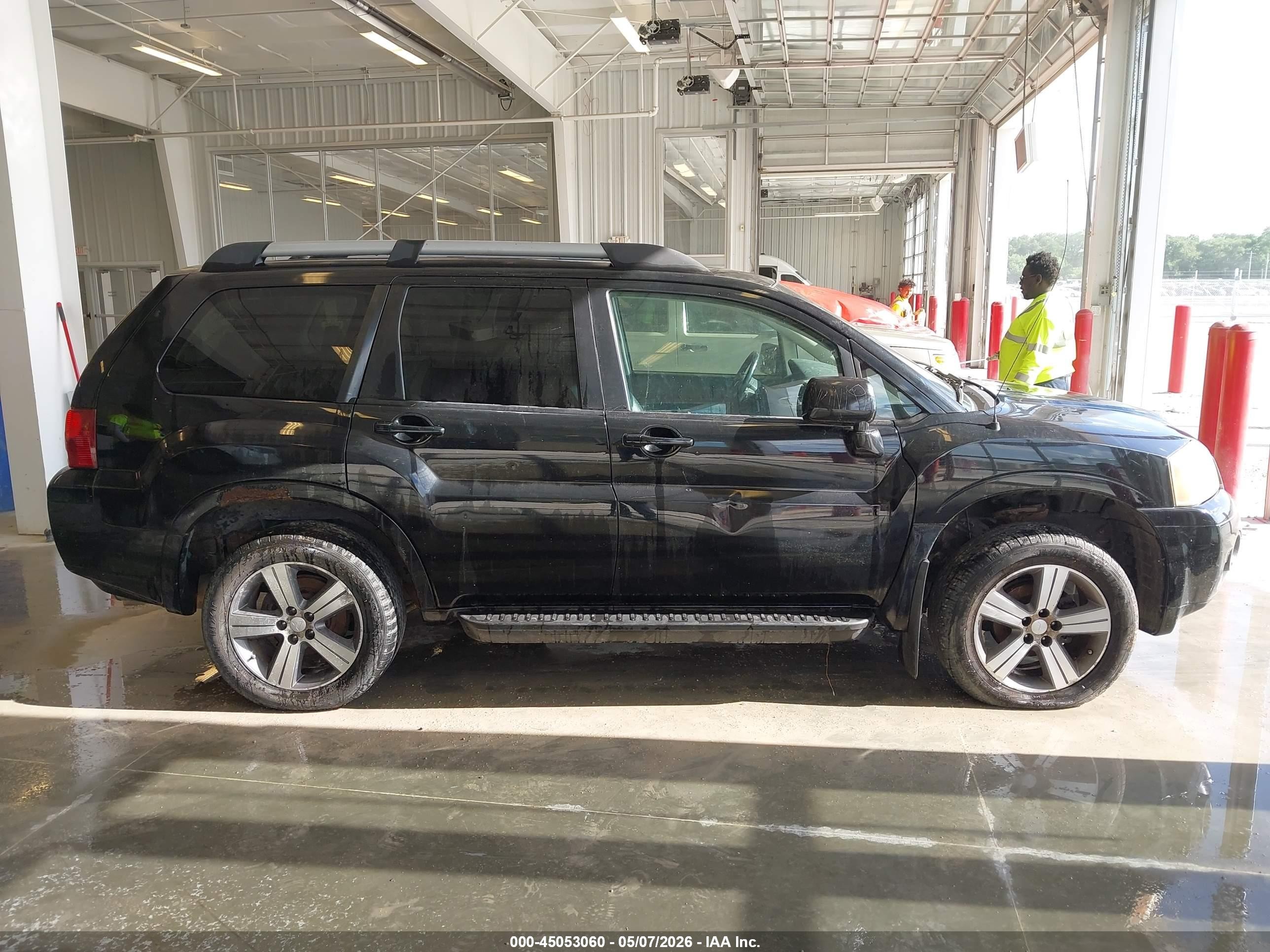 2010 Mitsubishi Endeavor Se Черный vin: 4A4JN3AS7AE008634