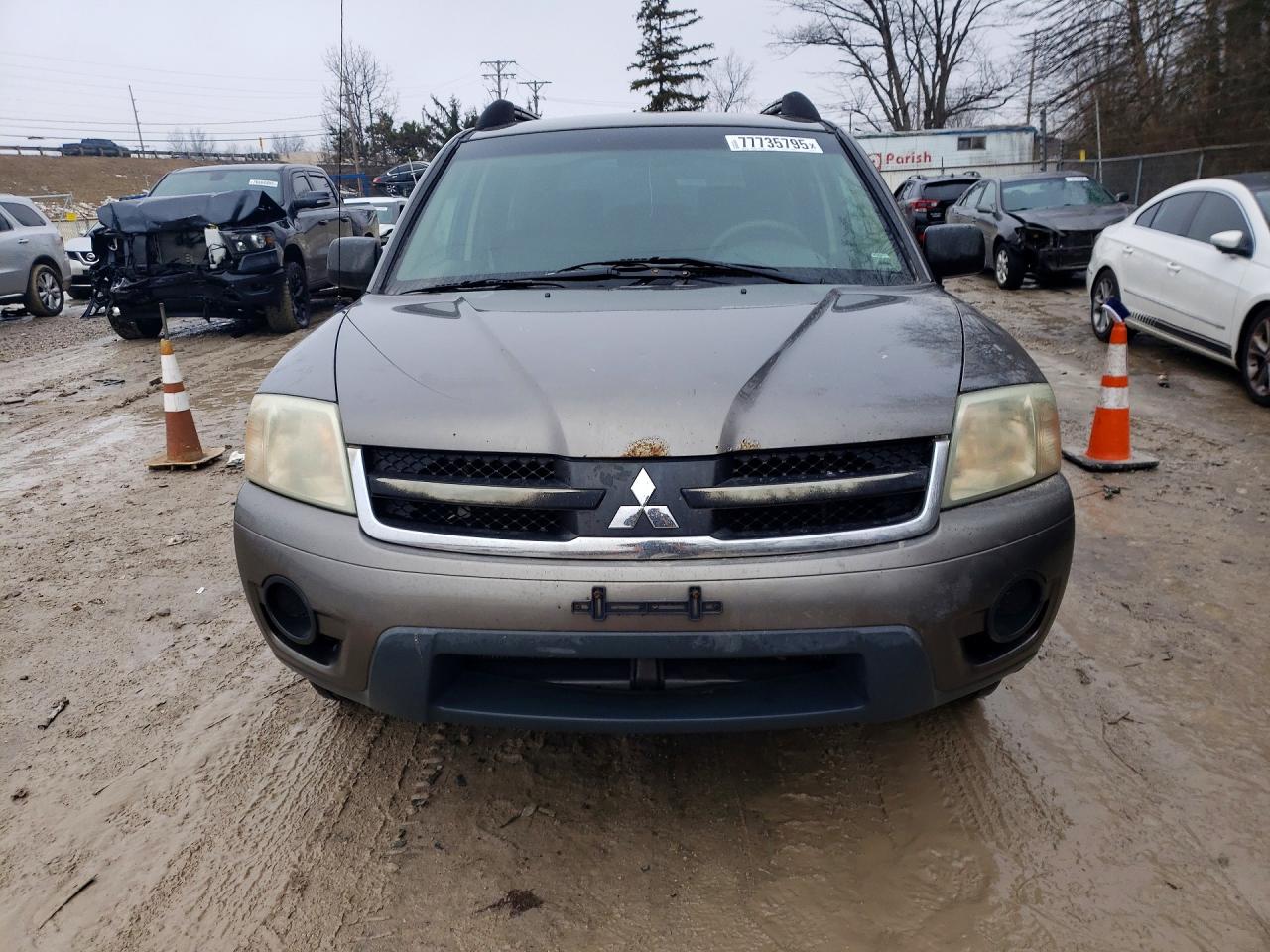 2006 Mitsubishi Endeavor Ls Серый vin: 4A4MM21S06E045171