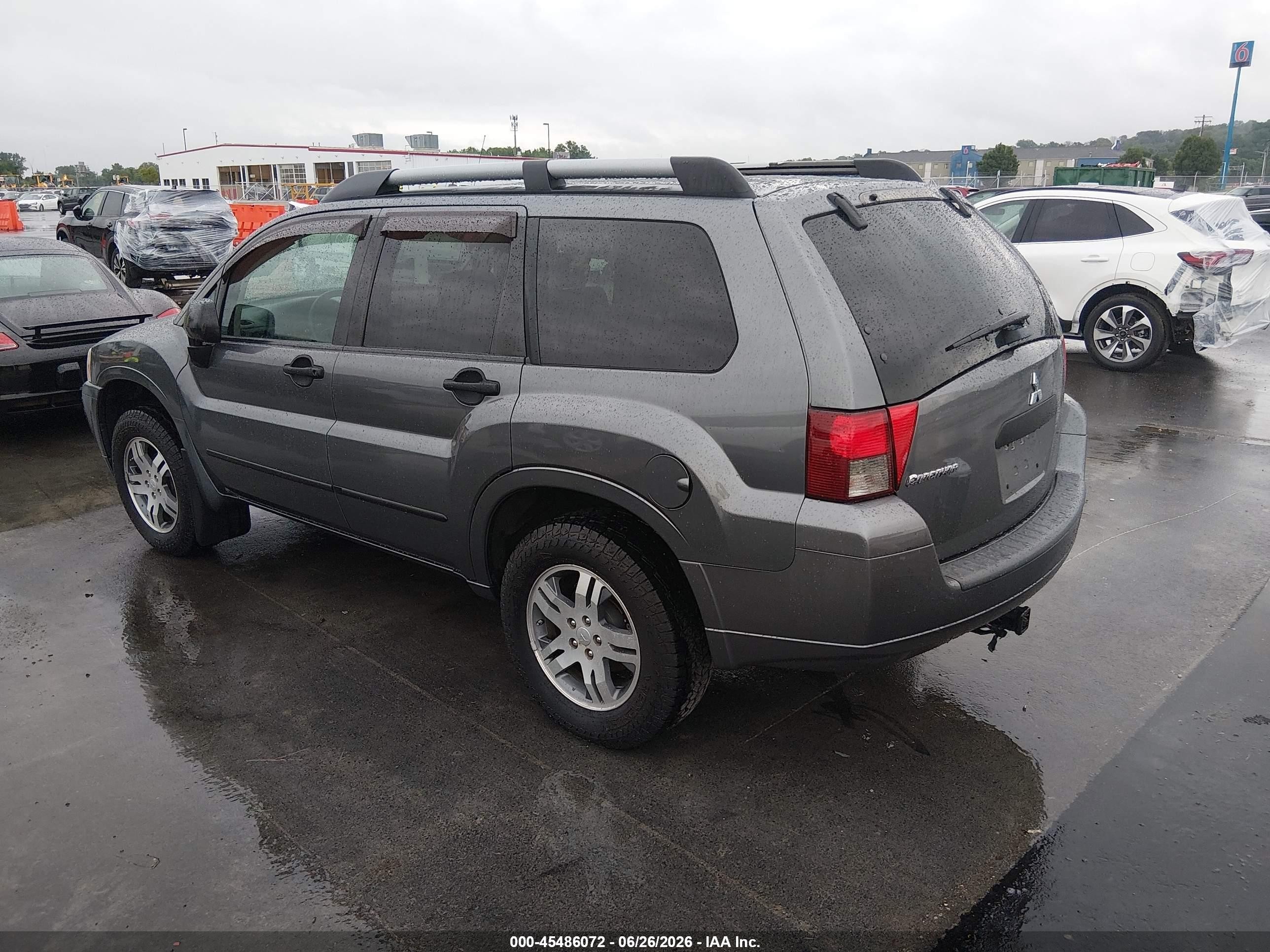 2006 Mitsubishi Endeavor Ls Gray vin: 4A4MM21S16E077336