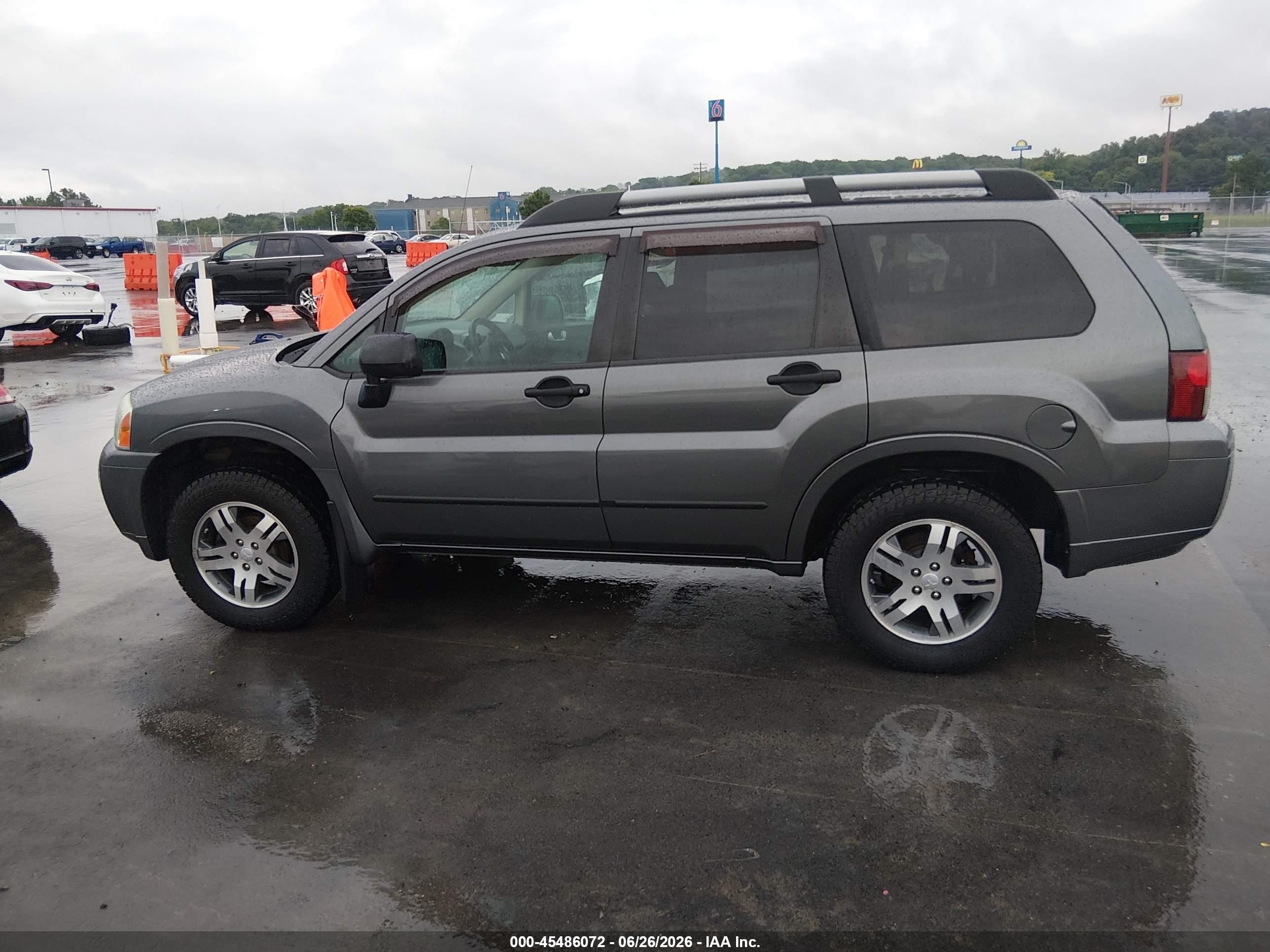 2006 Mitsubishi Endeavor Ls Gray vin: 4A4MM21S16E077336