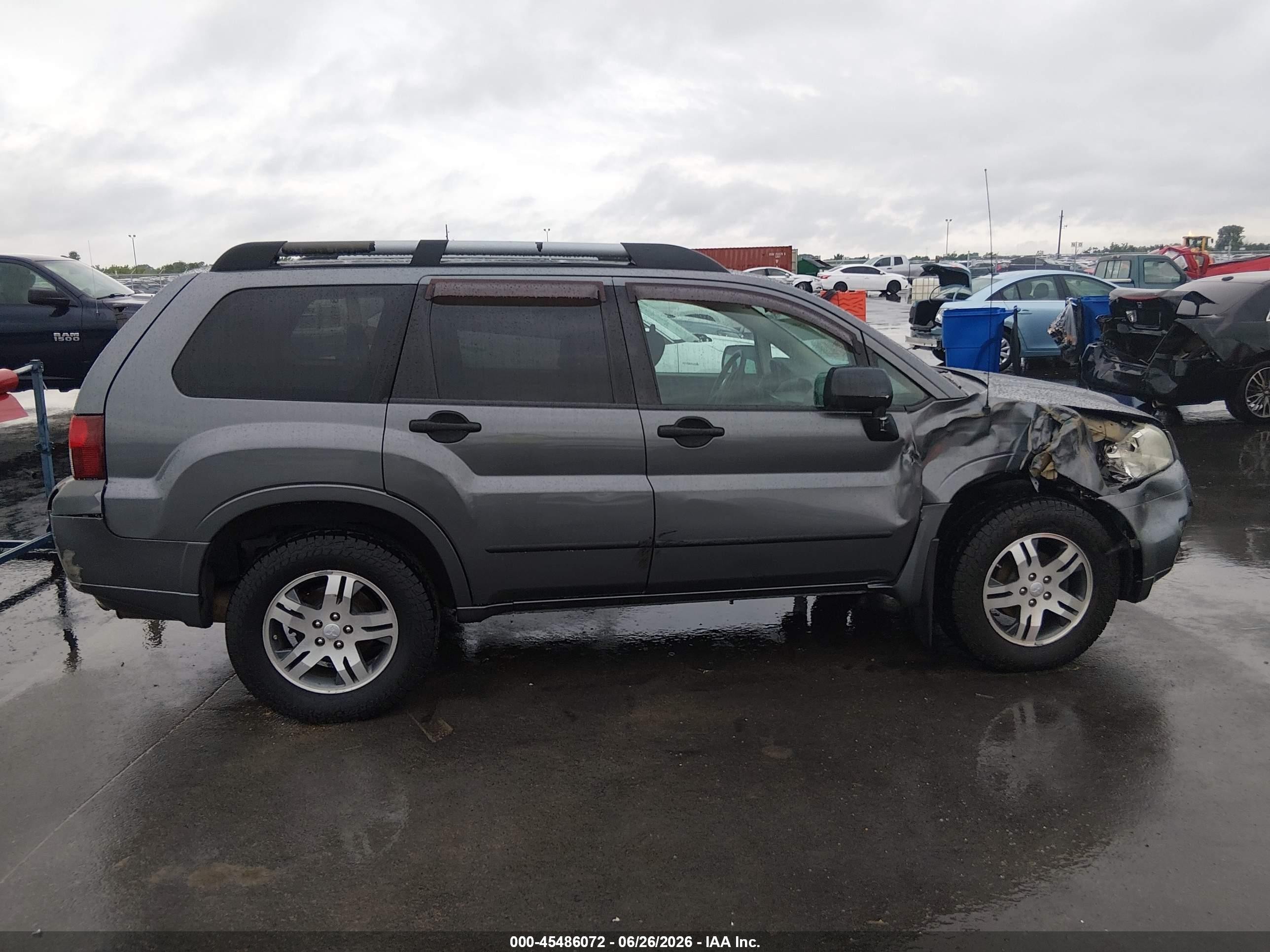 2006 Mitsubishi Endeavor Ls Gray vin: 4A4MM21S16E077336