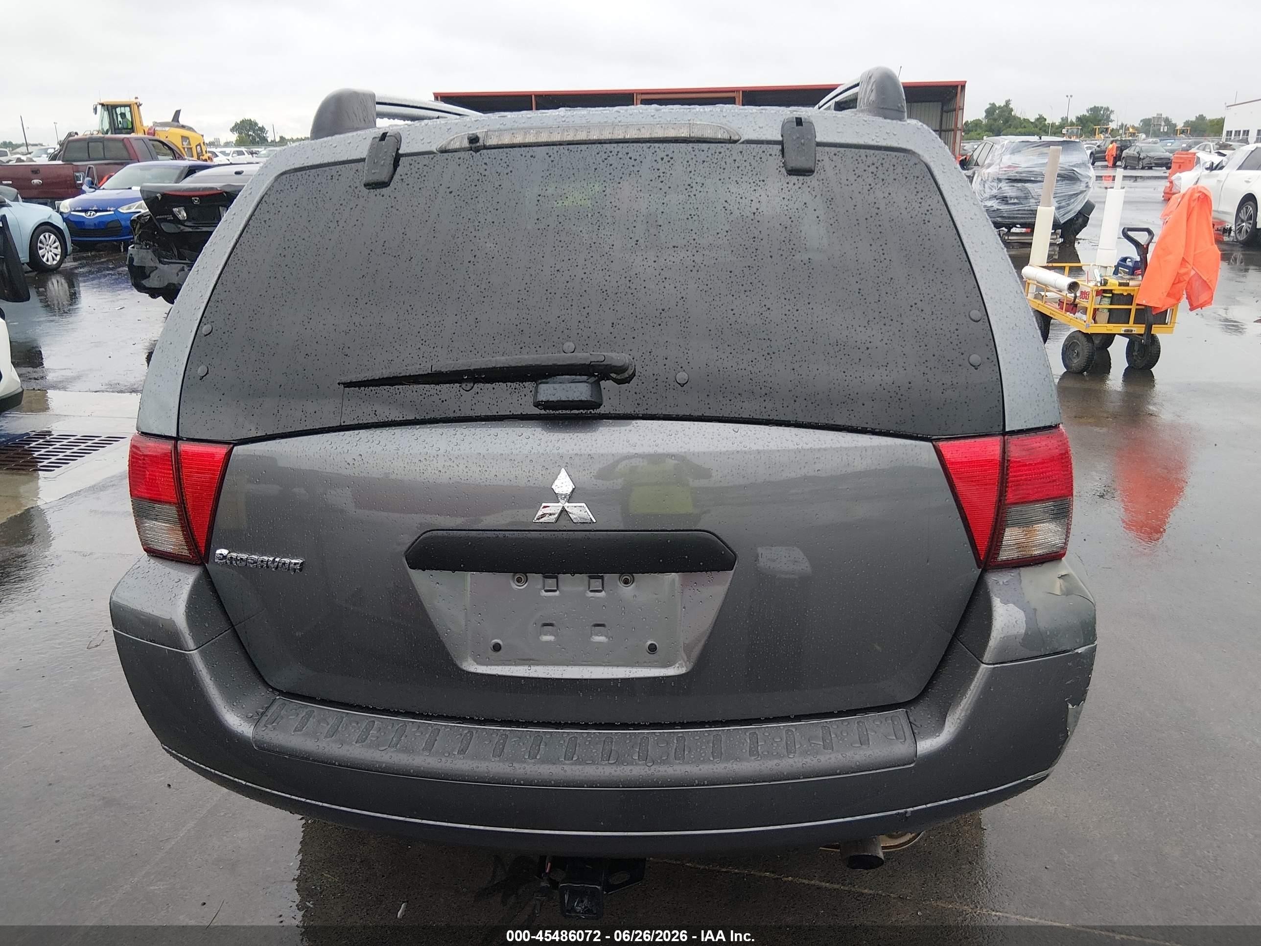 2006 Mitsubishi Endeavor Ls Gray vin: 4A4MM21S16E077336