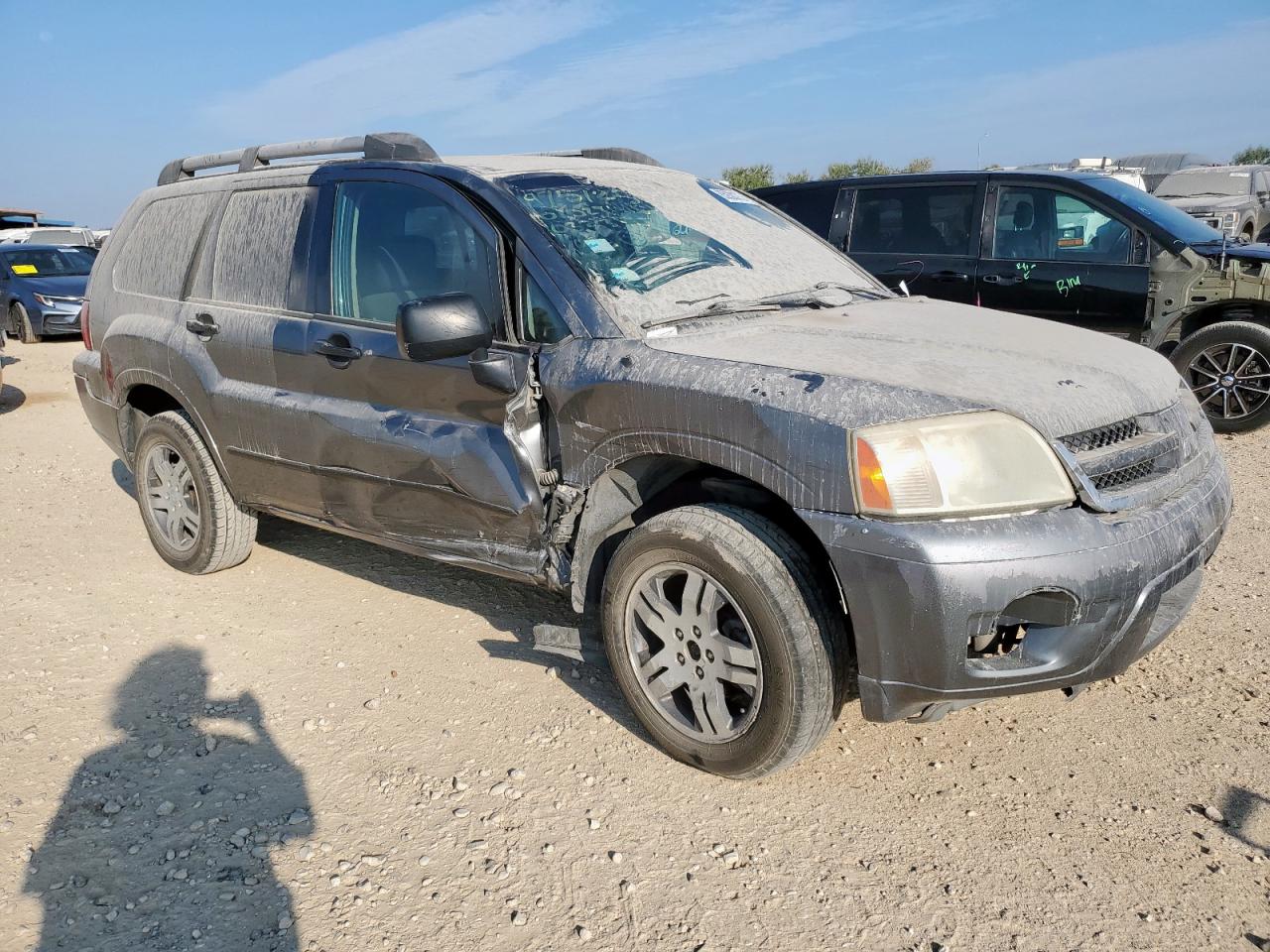 2006 Mitsubishi Endeavor Ls Gray vin: 4A4MM21S26E032390