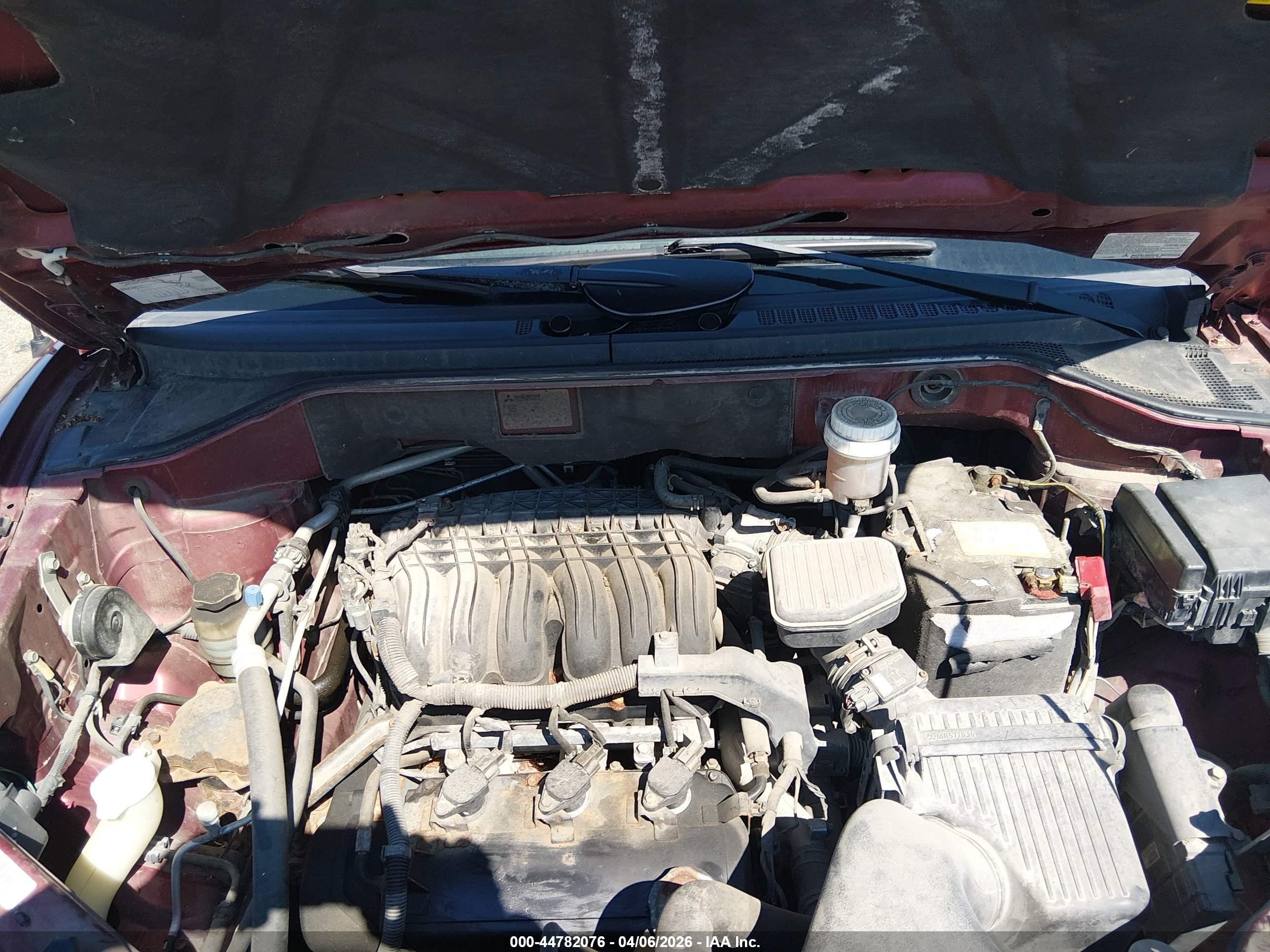 2006 Mitsubishi Endeavor Ls Red vin: 4A4MM21S36E027229