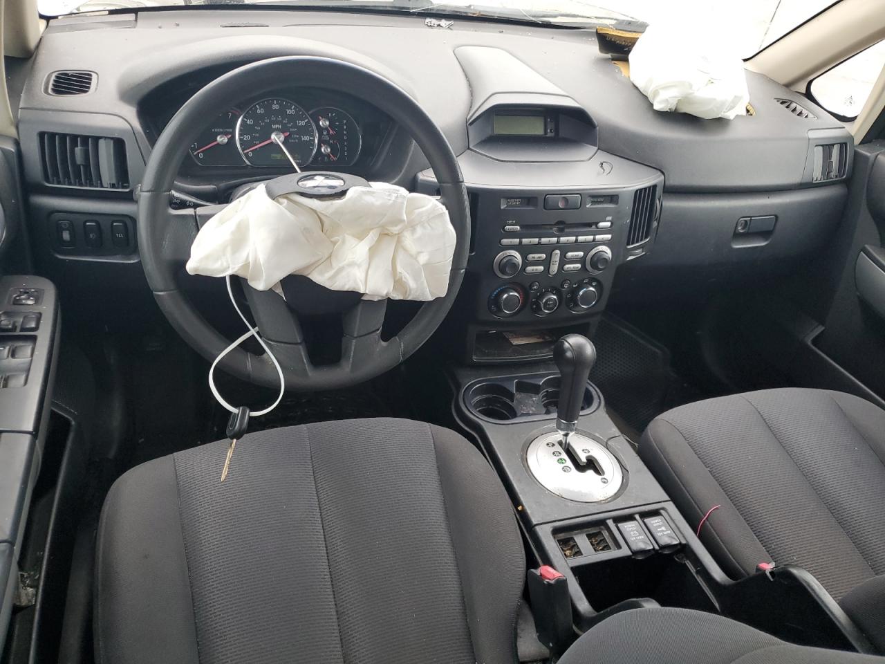 2006 Mitsubishi Endeavor Ls White vin: 4A4MM21S36E068038