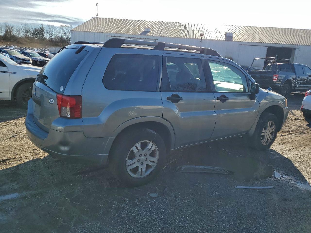 2007 Mitsubishi Endeavor Ls Gray vin: 4A4MM21S37E073239