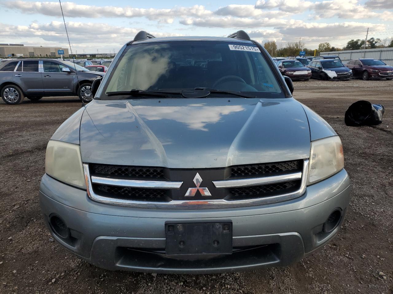 2007 Mitsubishi Endeavor Ls Gray vin: 4A4MM21S47E062346