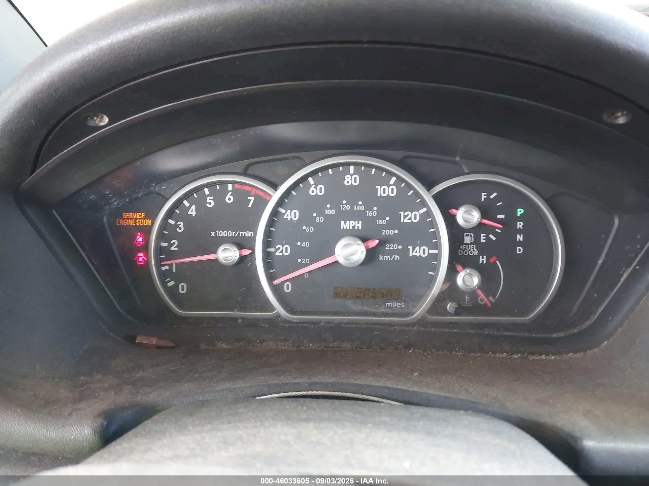 2004 Mitsubishi Endeavor Ls Blue vin: 4A4MM21S74E055290