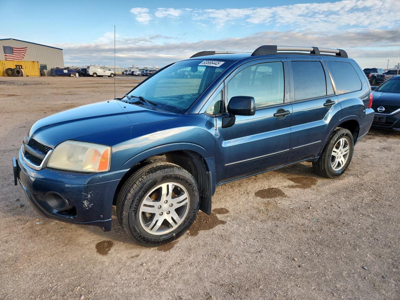 2006 Mitsubishi Endeavor Ls Синий vin: 4A4MM21S76E050464