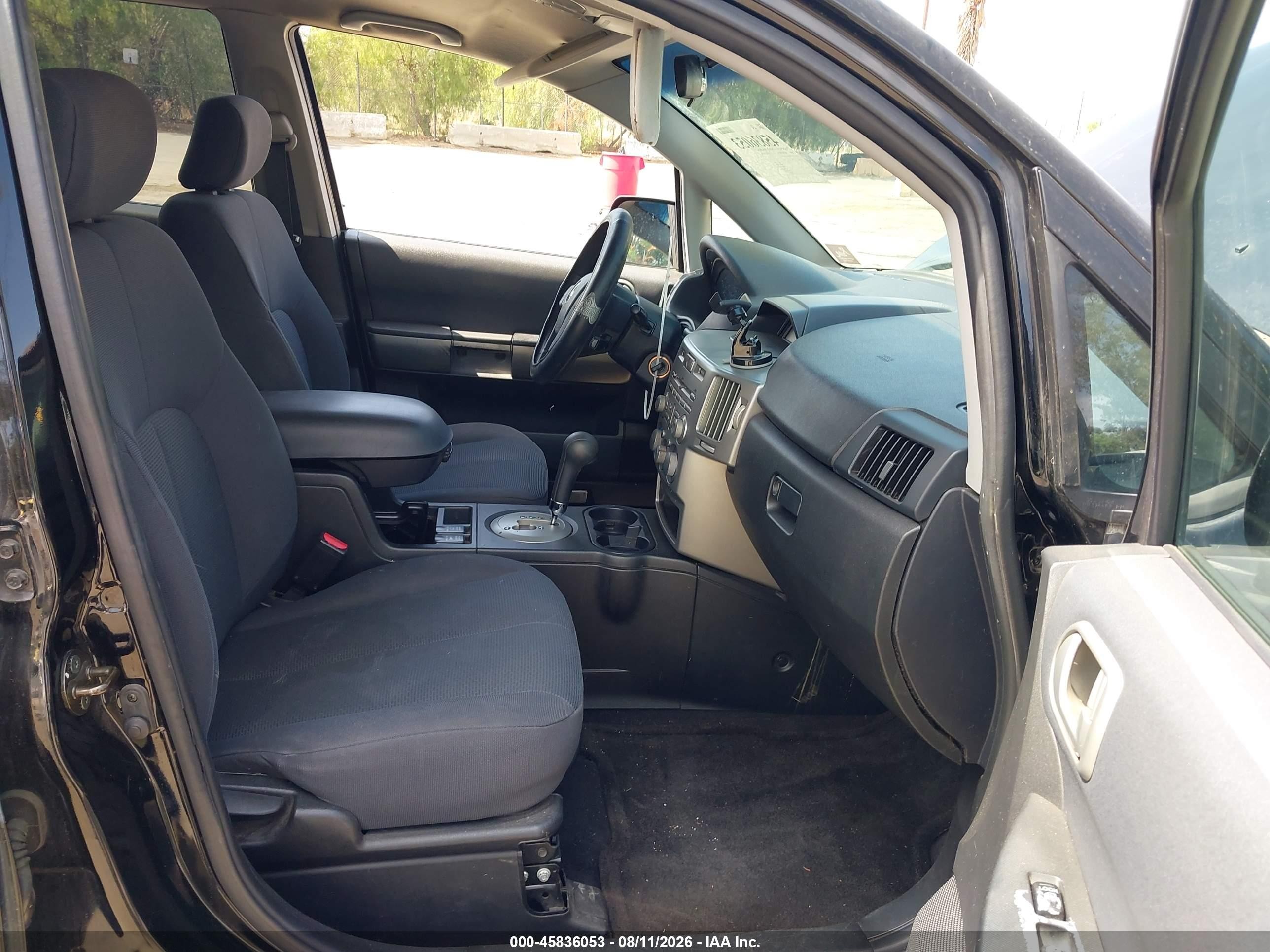 2005 Mitsubishi Endeavor Ls Black vin: 4A4MM21S85E074397