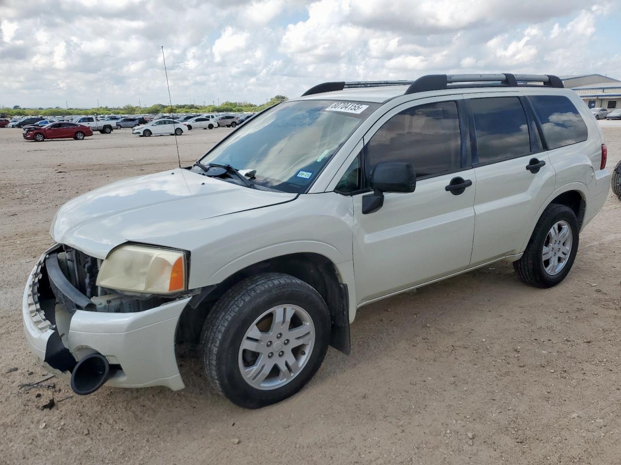 2007 Mitsubishi Endeavor Ls Белый vin: 4A4MM21S87E070000