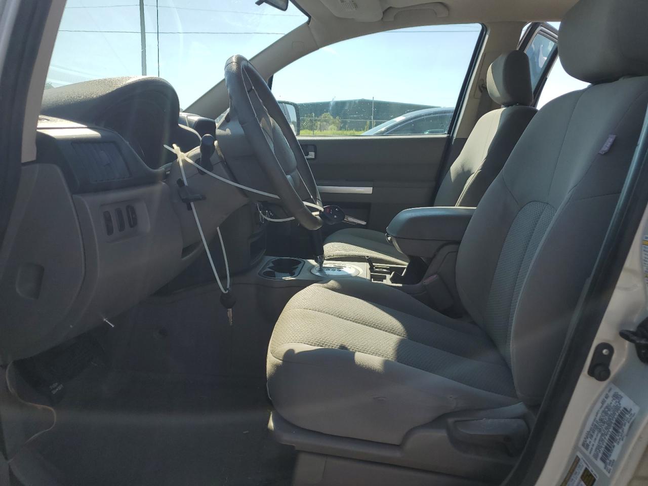 2007 Mitsubishi Endeavor Ls White vin: 4A4MM21S87E076458
