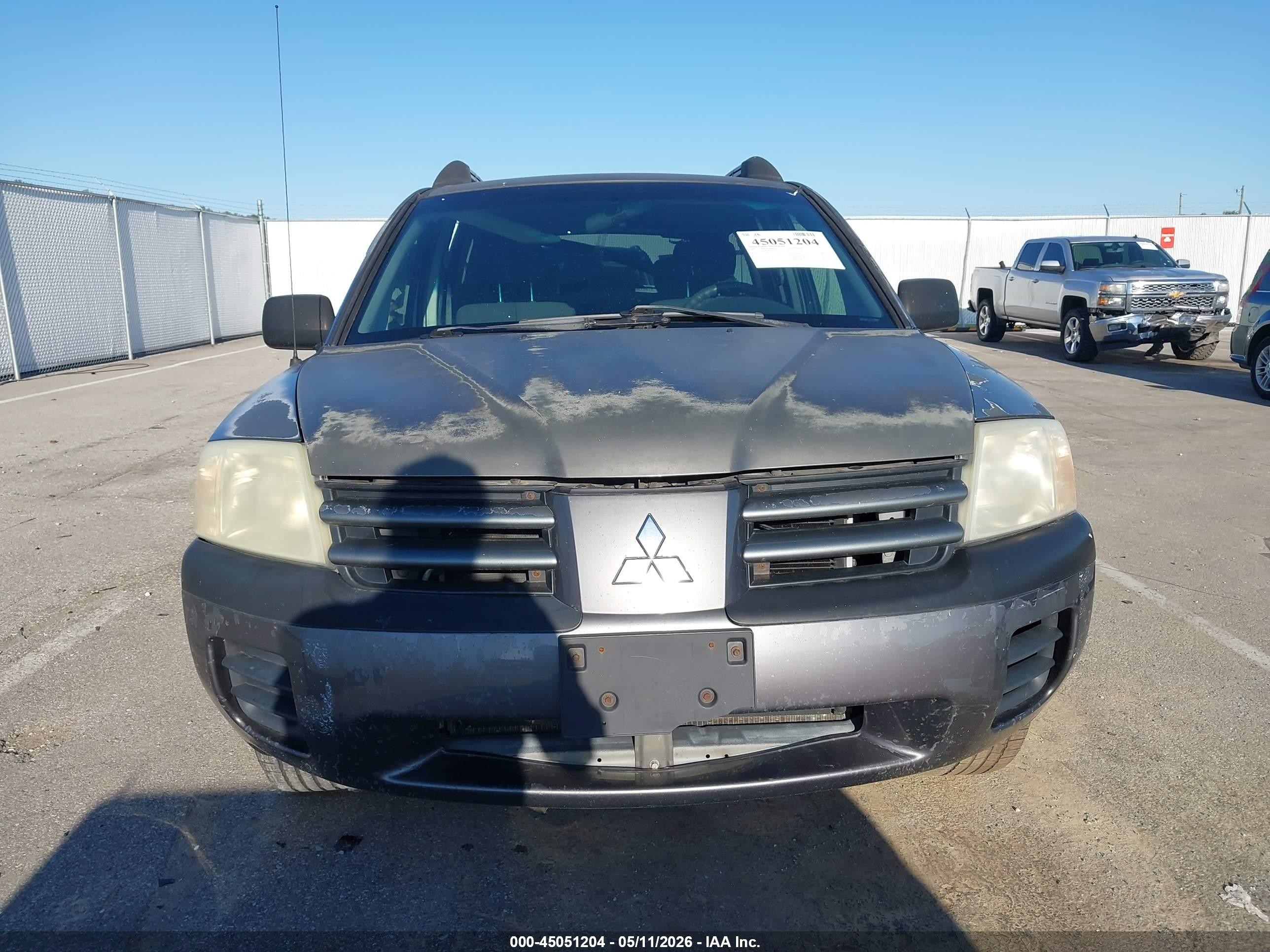 2005 Mitsubishi Endeavor Ls Gray vin: 4A4MM21S95E075137