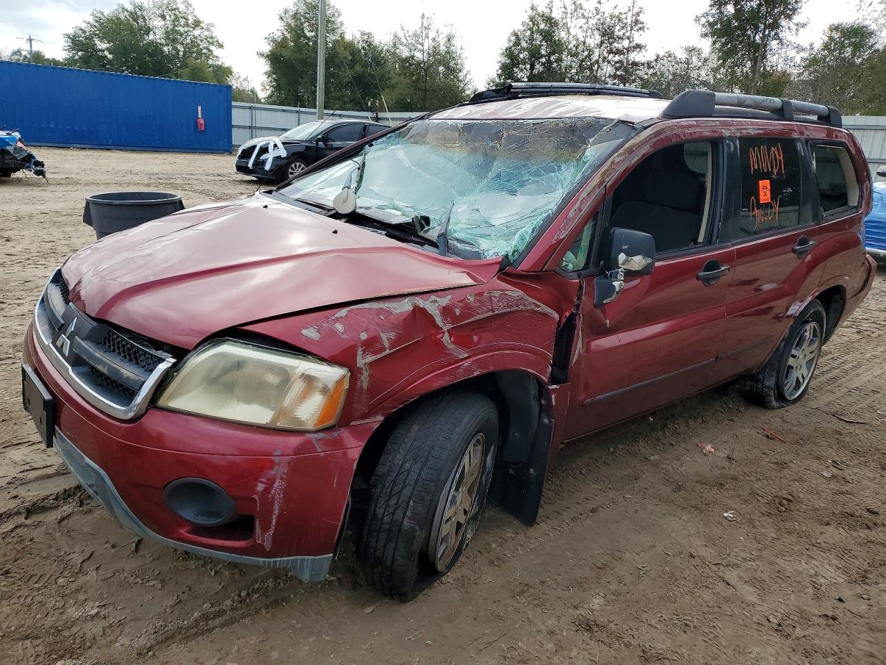 2006 Mitsubishi Endeavor Ls Red vin: 4A4MM21S96E043869