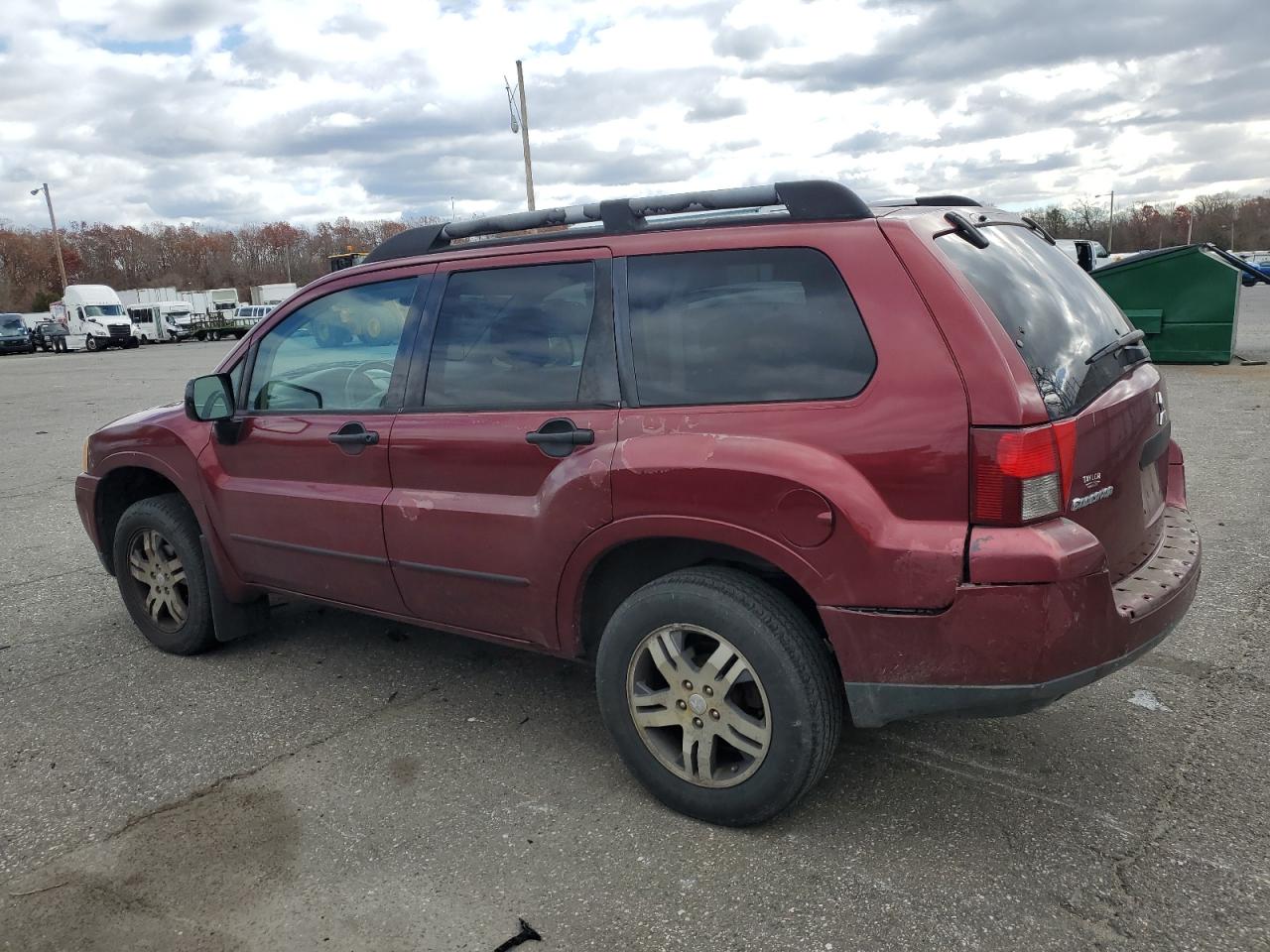 2006 Mitsubishi Endeavor Ls Бордовый vin: 4A4MM21S96E070246