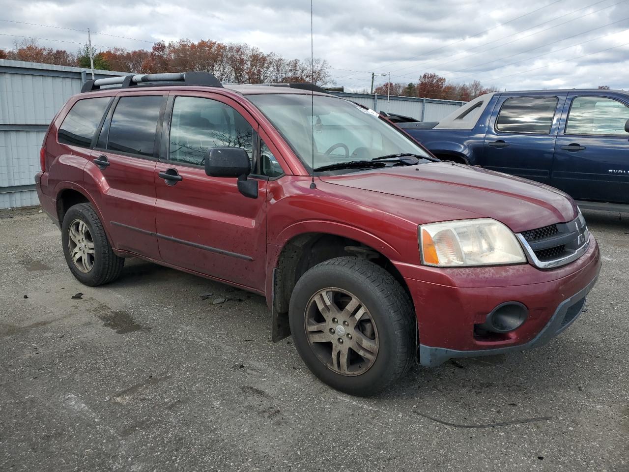 2006 Mitsubishi Endeavor Ls Бордовый vin: 4A4MM21S96E070246