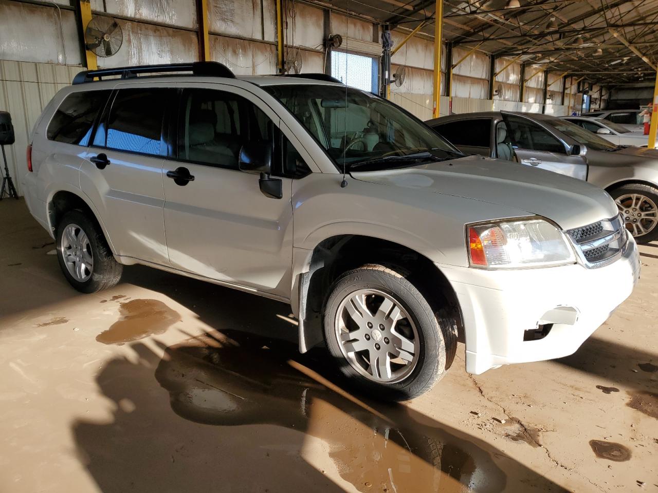 2007 Mitsubishi Endeavor Ls Белый vin: 4A4MM21S97E060303